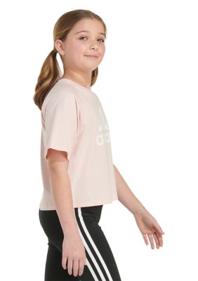 Girls 7-16 Waist Length Raglan T-Shirt