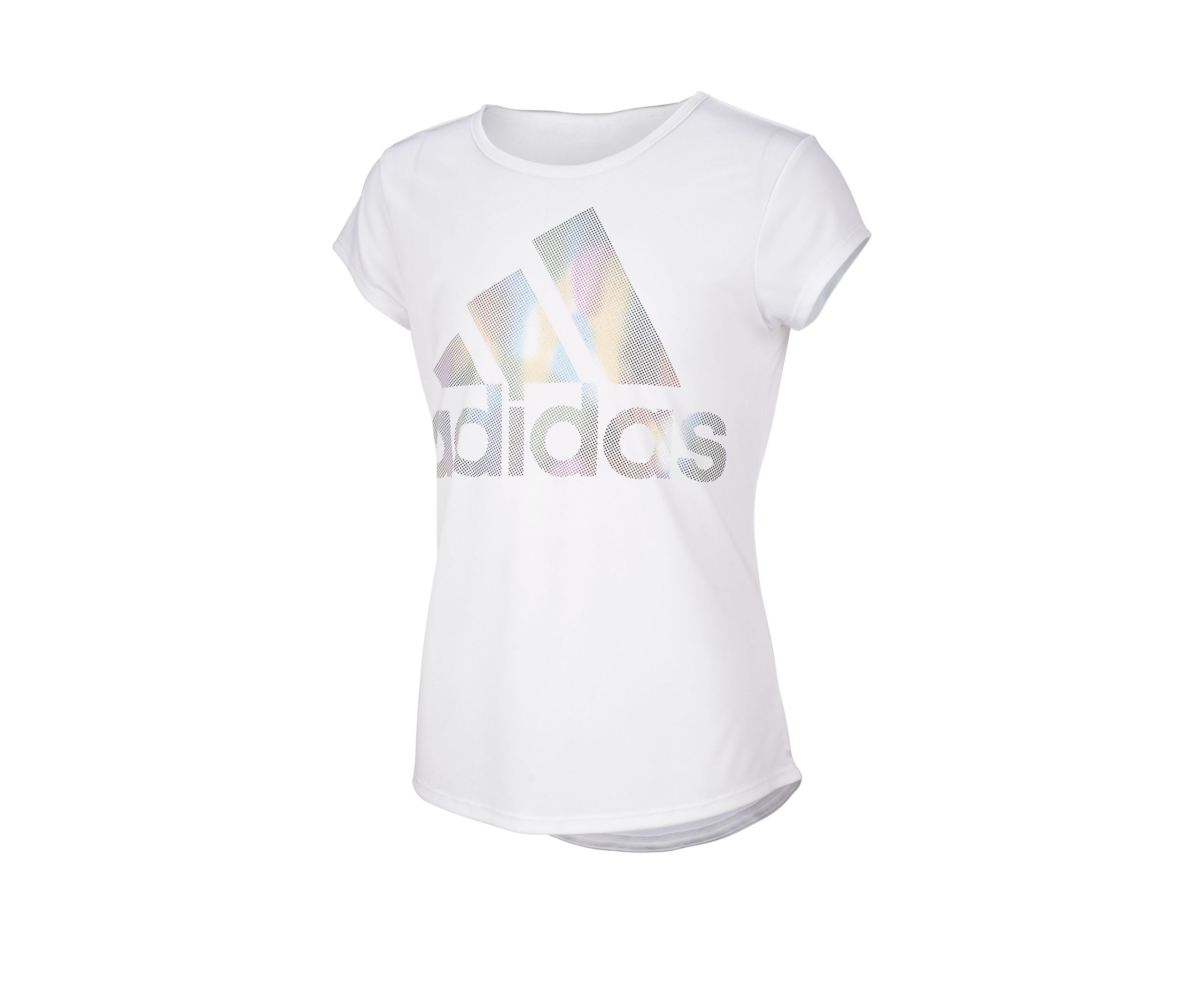 Girls 7-16 Rainbow Foil Tee
