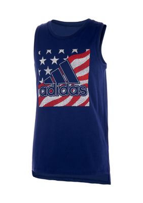 Girls 7-16 Graphic Muscle Tank