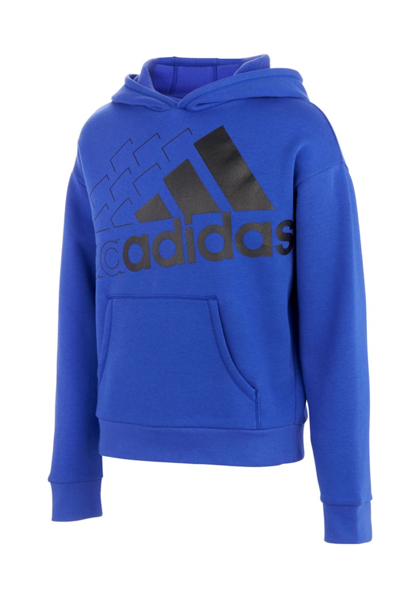 Girls 7-16 Badge of Sport Hooded Pullover