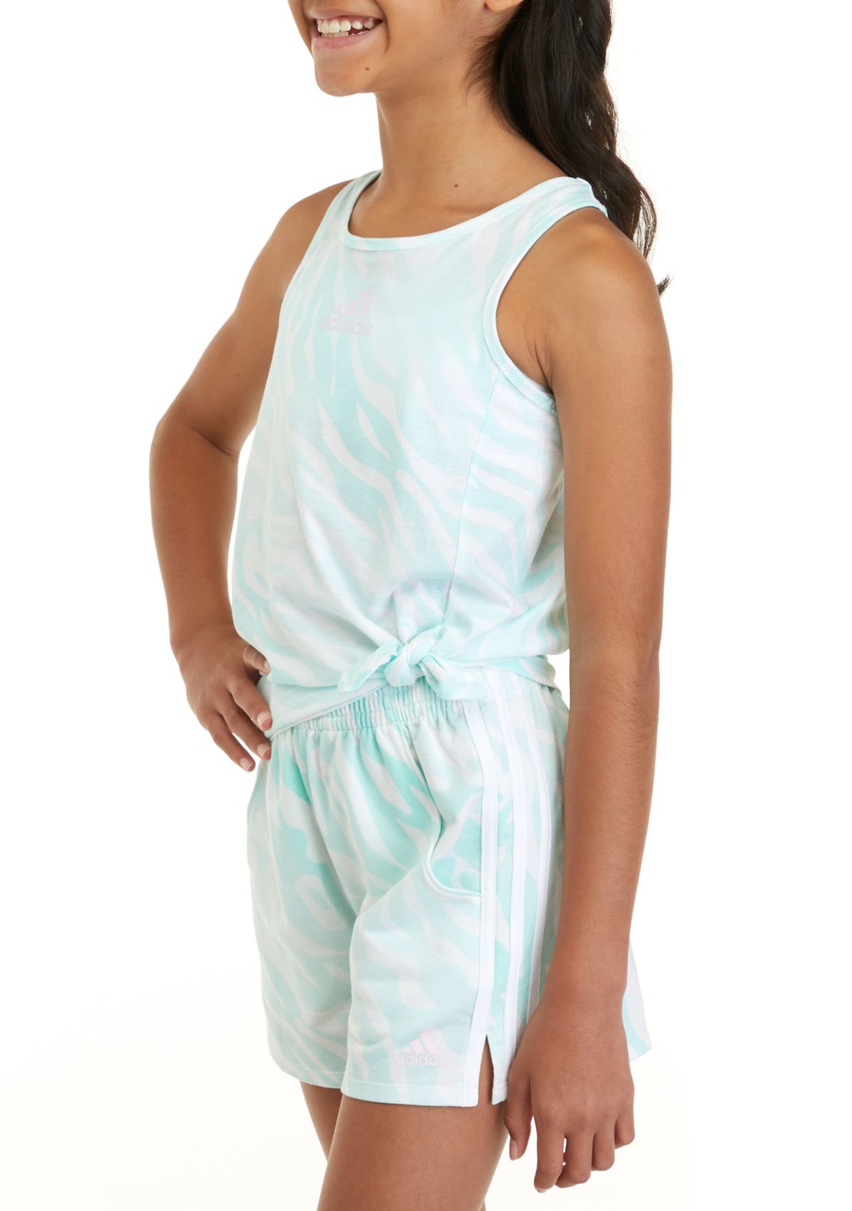 Girls 7-16 Sleeveless Side Tie Tank 