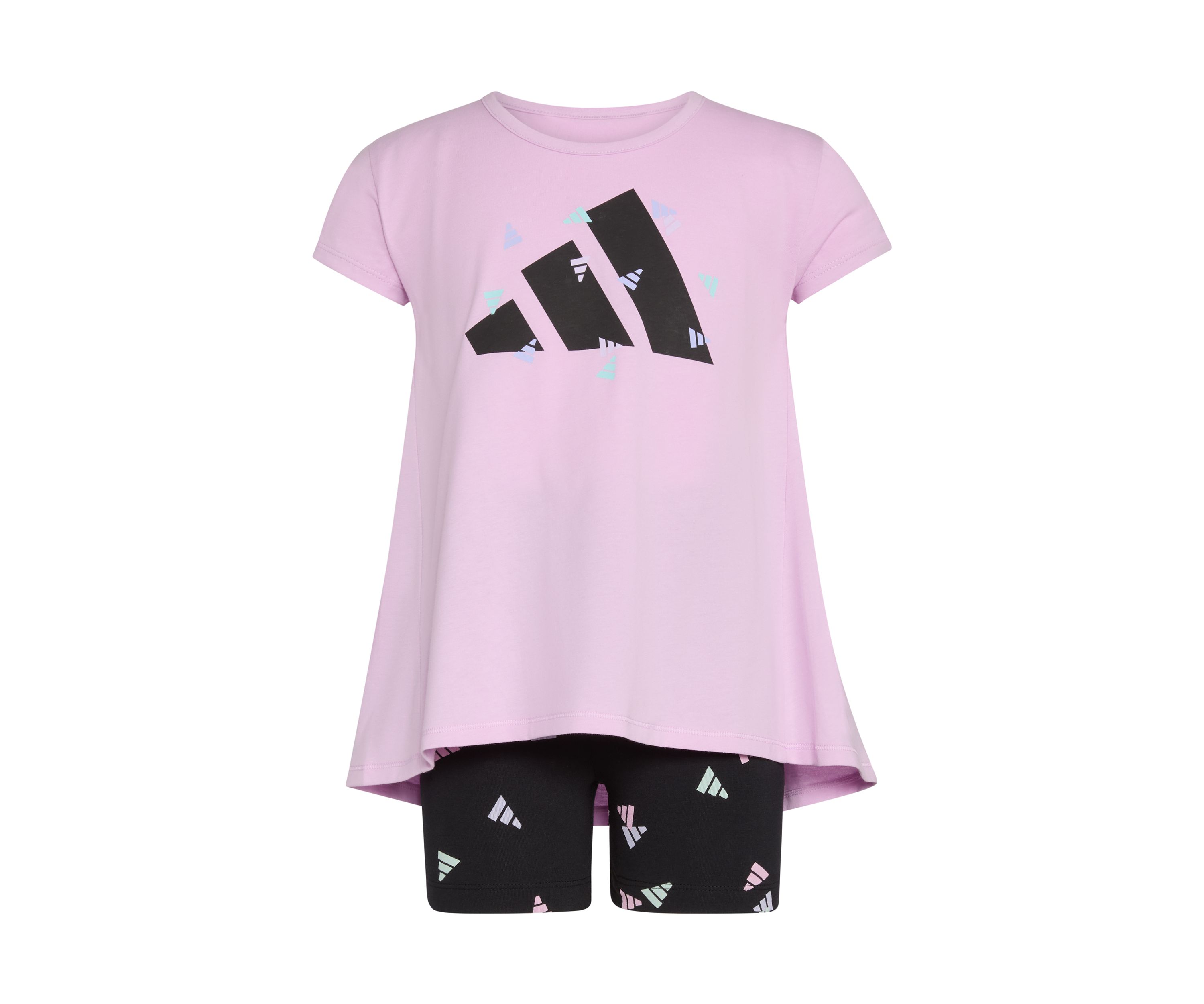 Girls 4-6x Bike Shorts Set