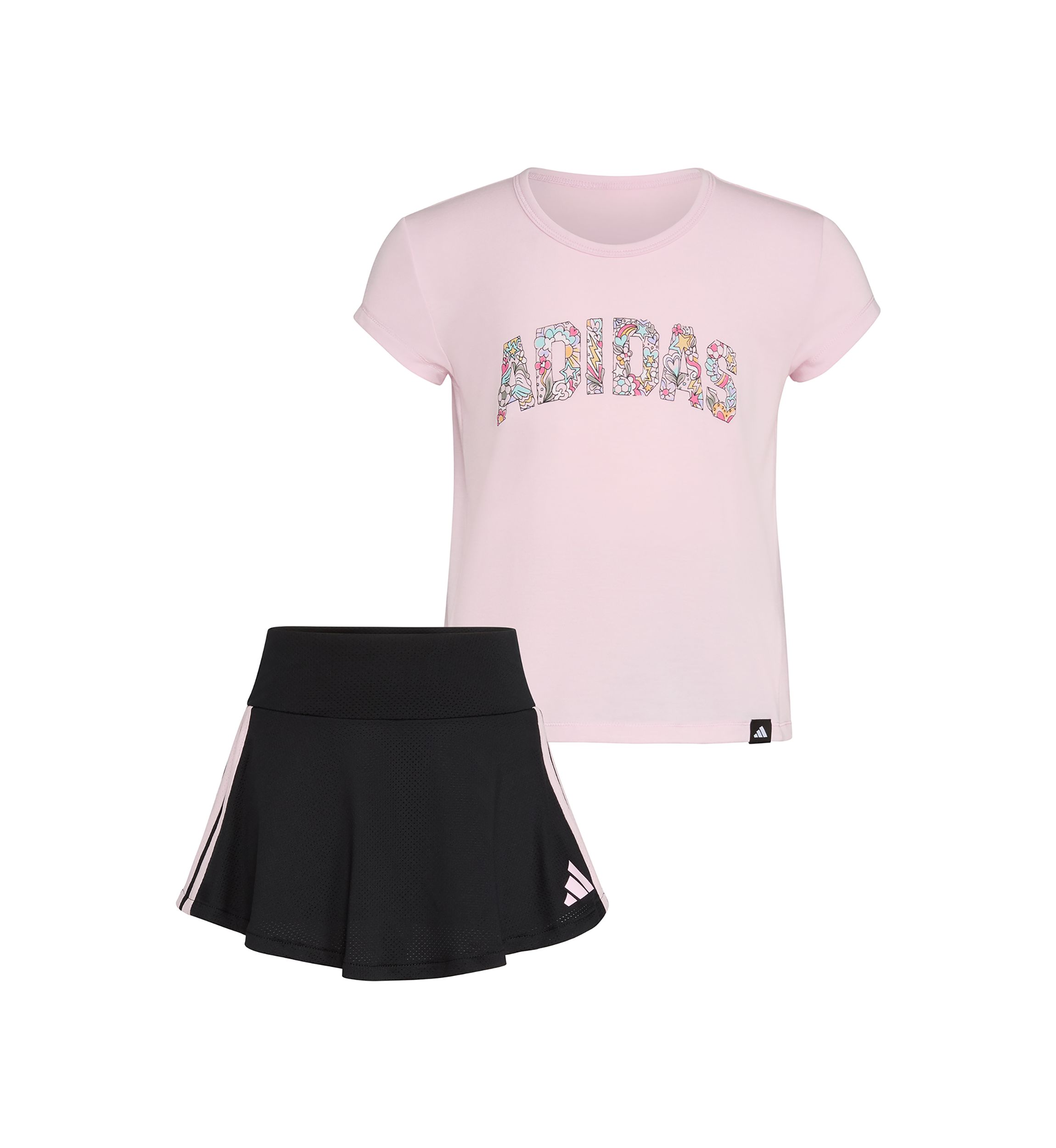 Girls 4-6x Graphic T-Shirt and Pleated Skort Set