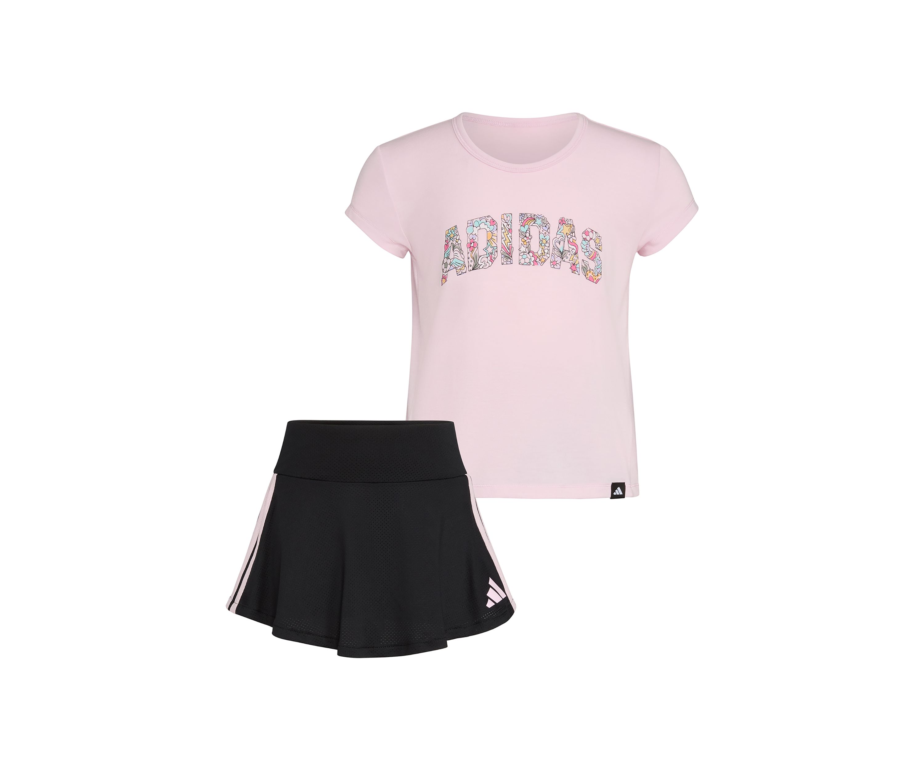 Girls 4-6x Graphic T-Shirt and Pleated Skort Set