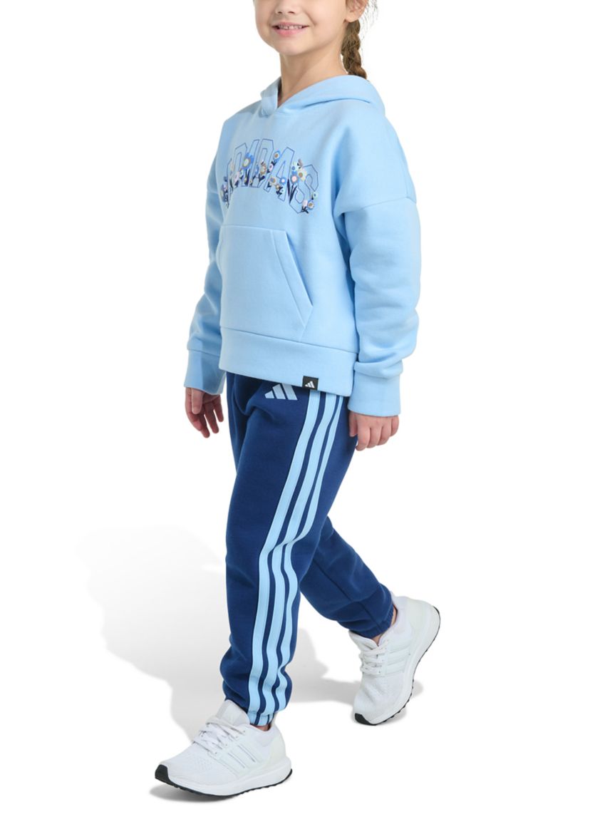 Girls 4-6x 2-Piece Hooded Pullover & Jogger Set