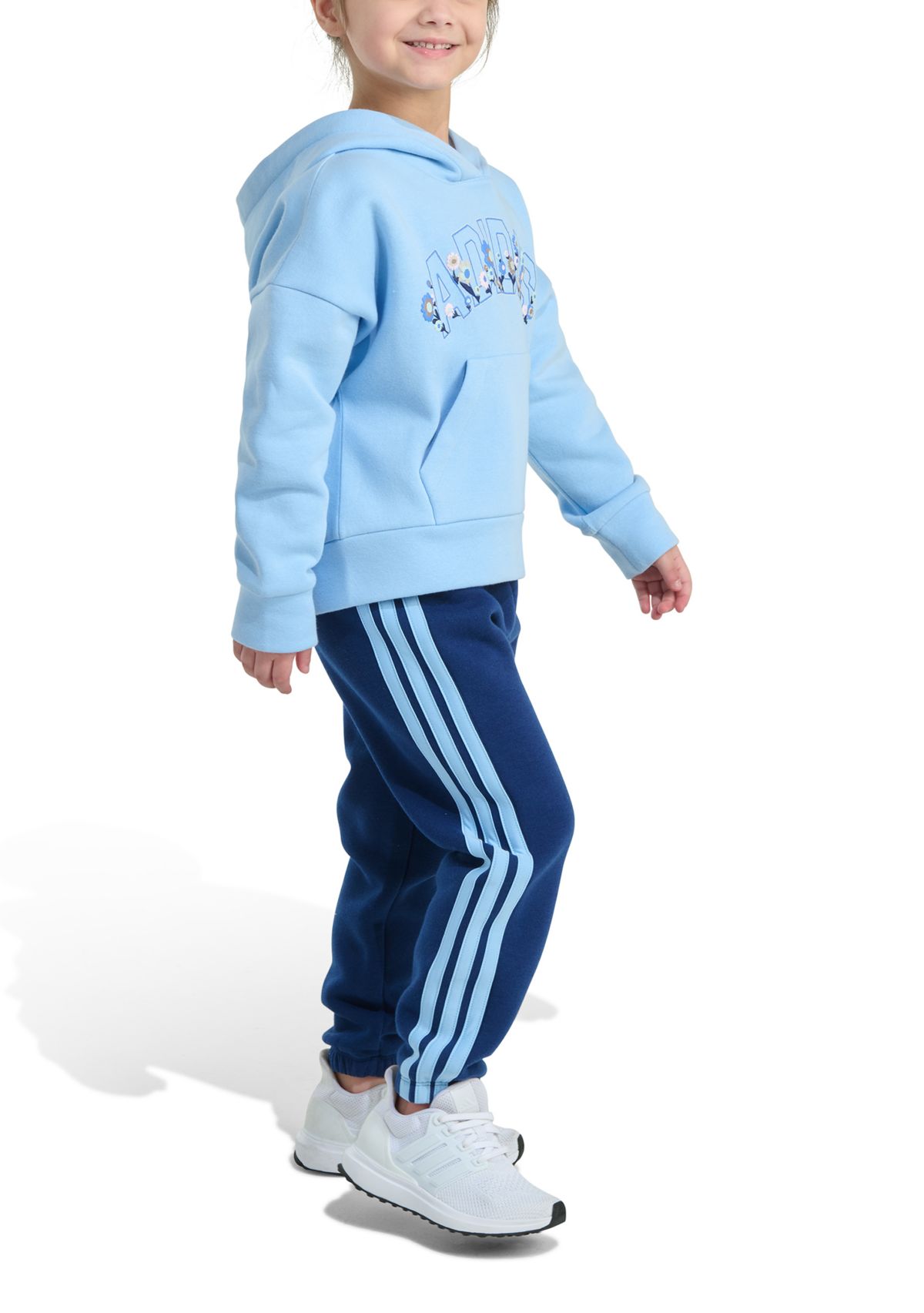 Girls 4-6x 2-Piece Hooded Pullover & Jogger Set