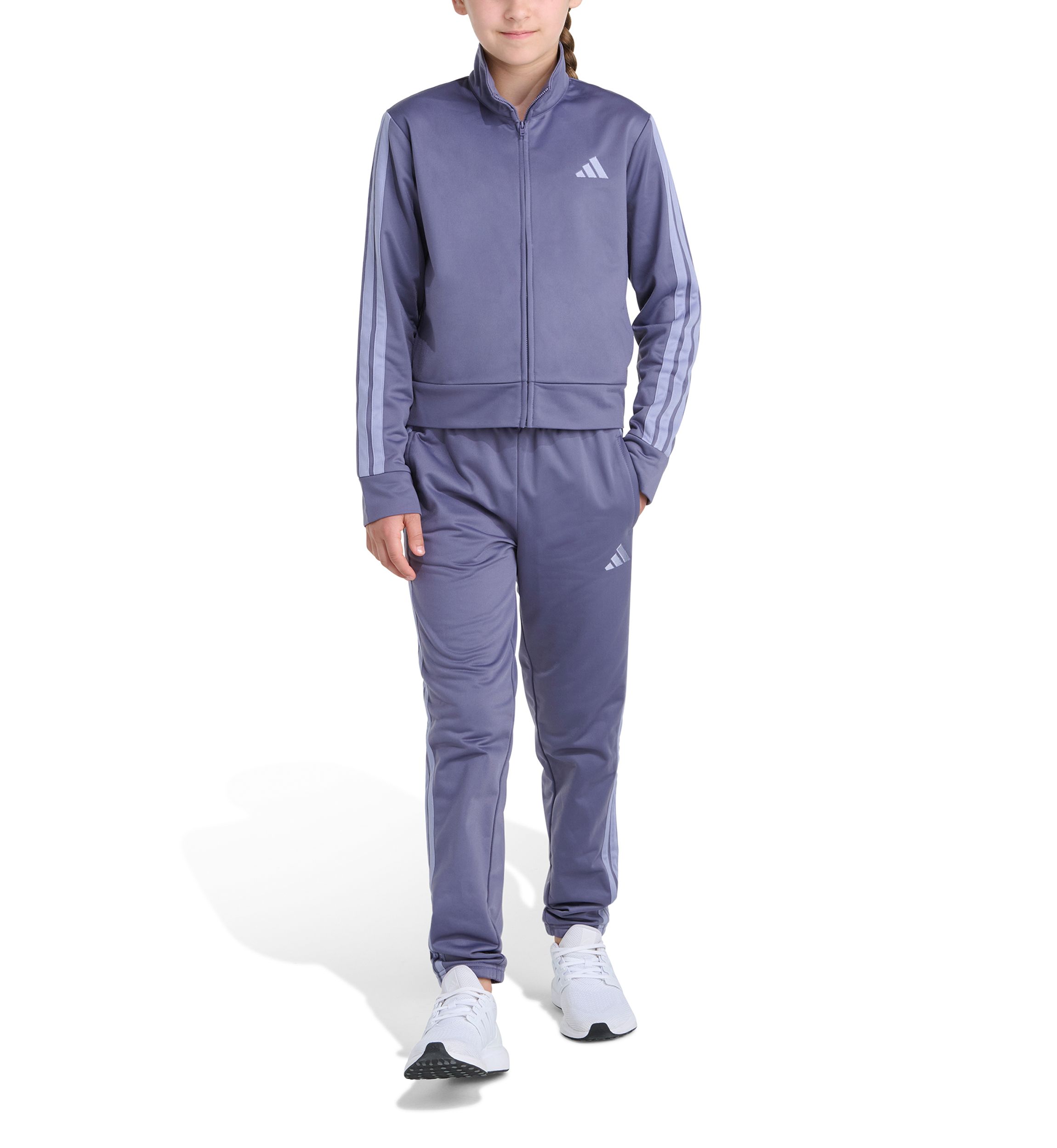 adidas Girls 7-16 2-Piece Event Tricot Jacket and Joggers Set | Belk