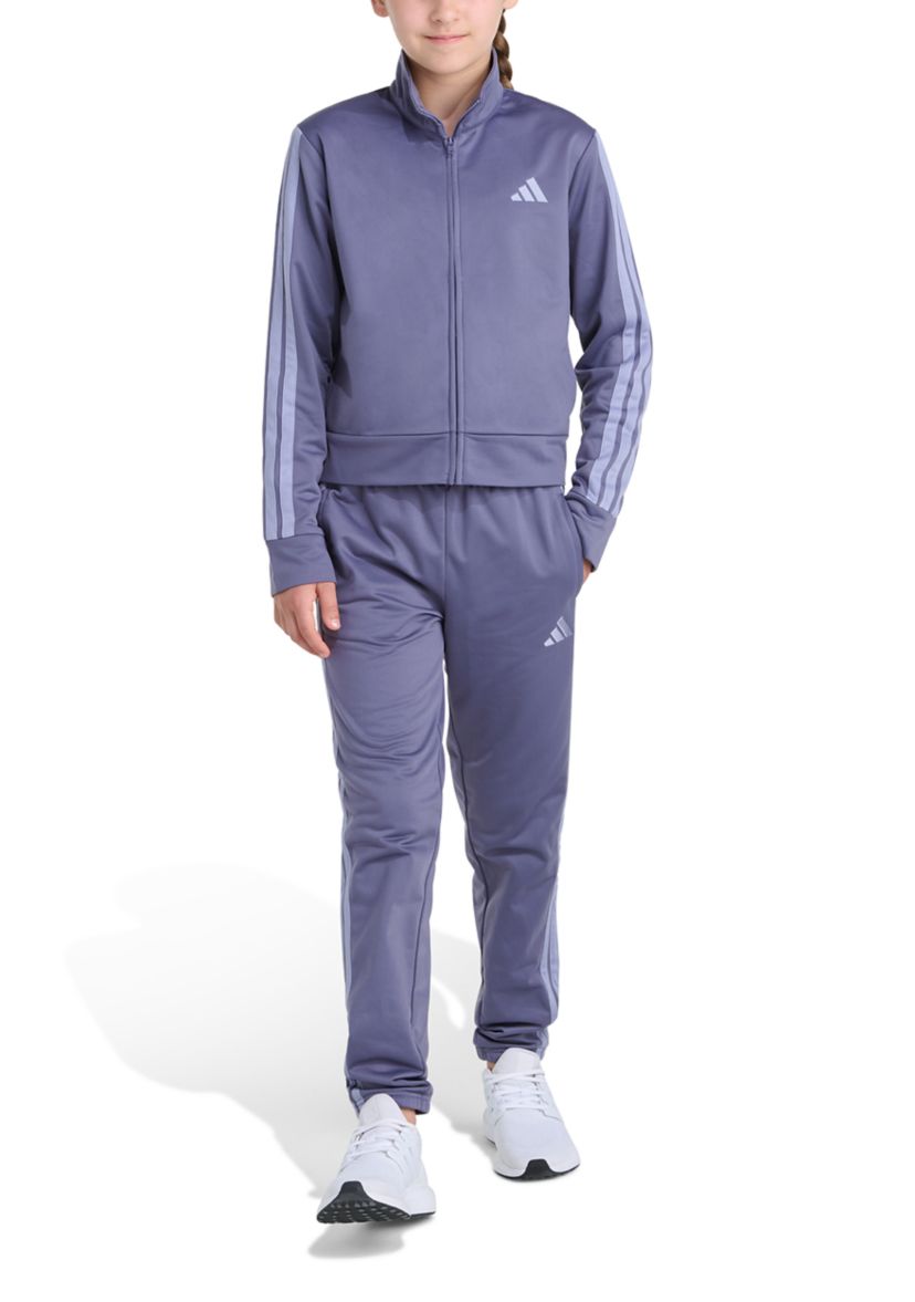 Girls 7-16 2-Piece Event Tricot Jacket and Joggers Set