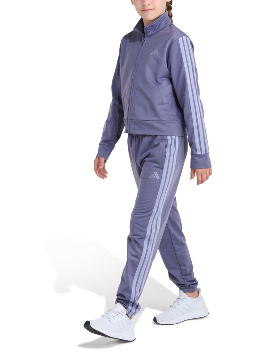 Girls 7-16 2-Piece Event Tricot Jacket and Joggers Set