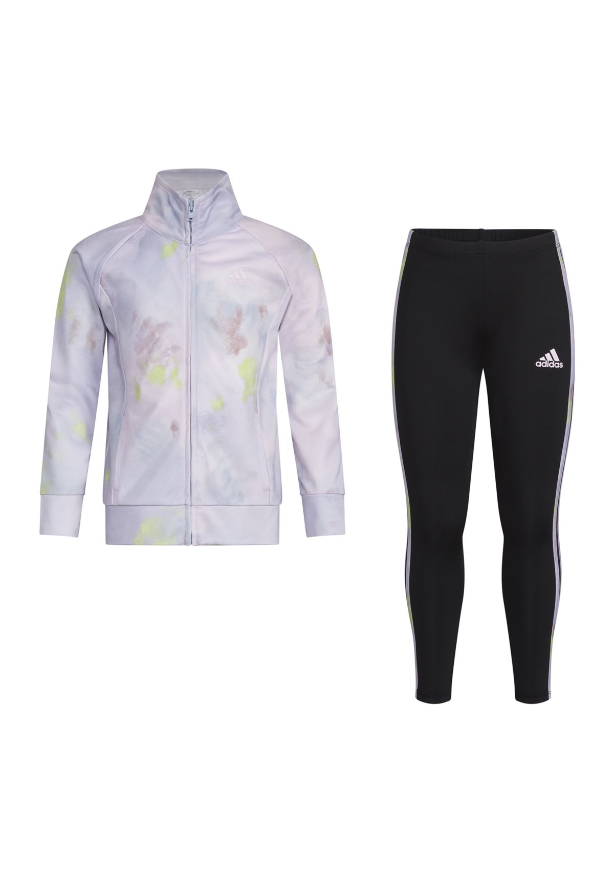 Girls 4-6x Long Sleeve Printed Jacket & Leggings Set