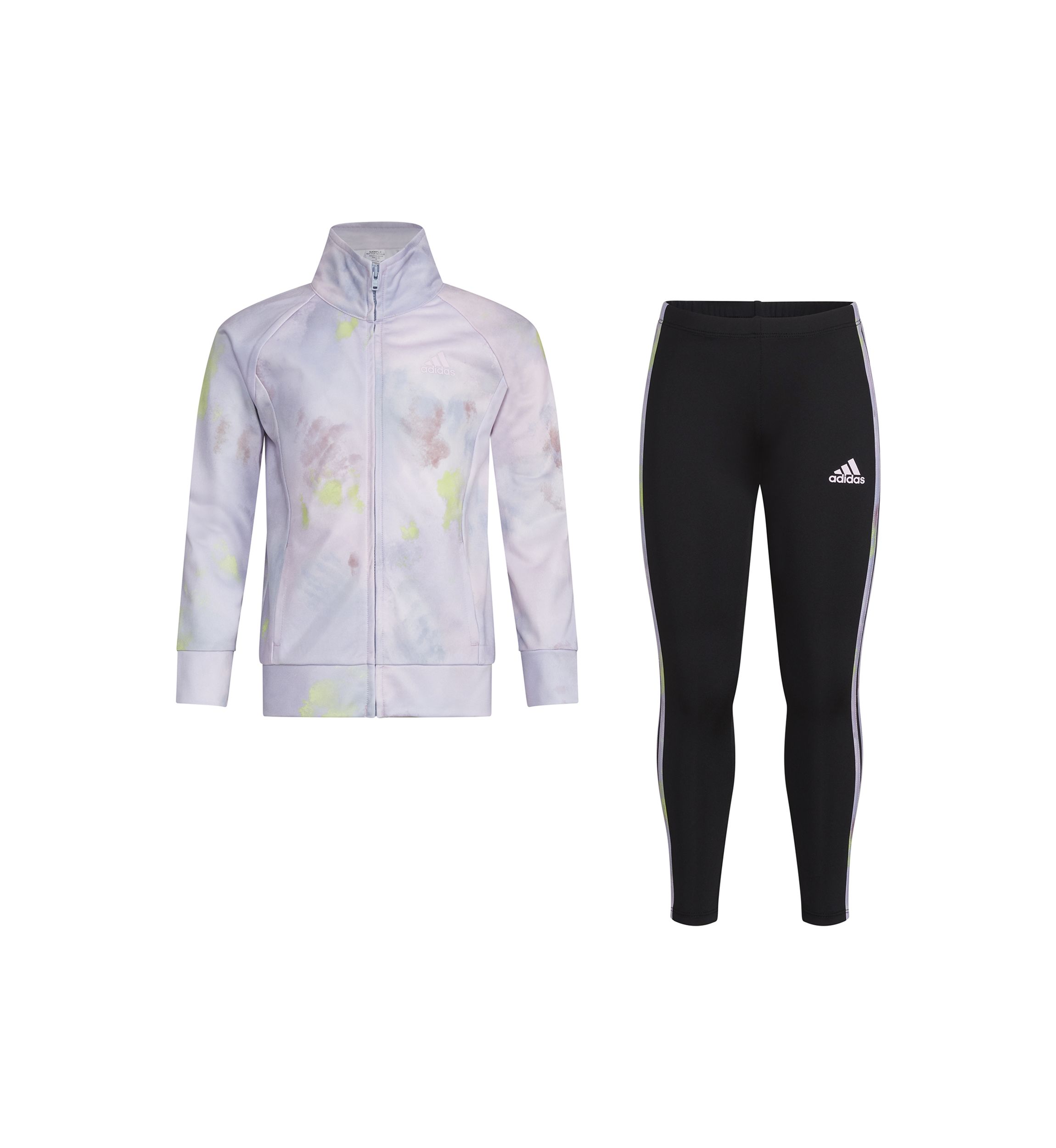 Girls 4-6x Long Sleeve Printed Jacket & Leggings Set