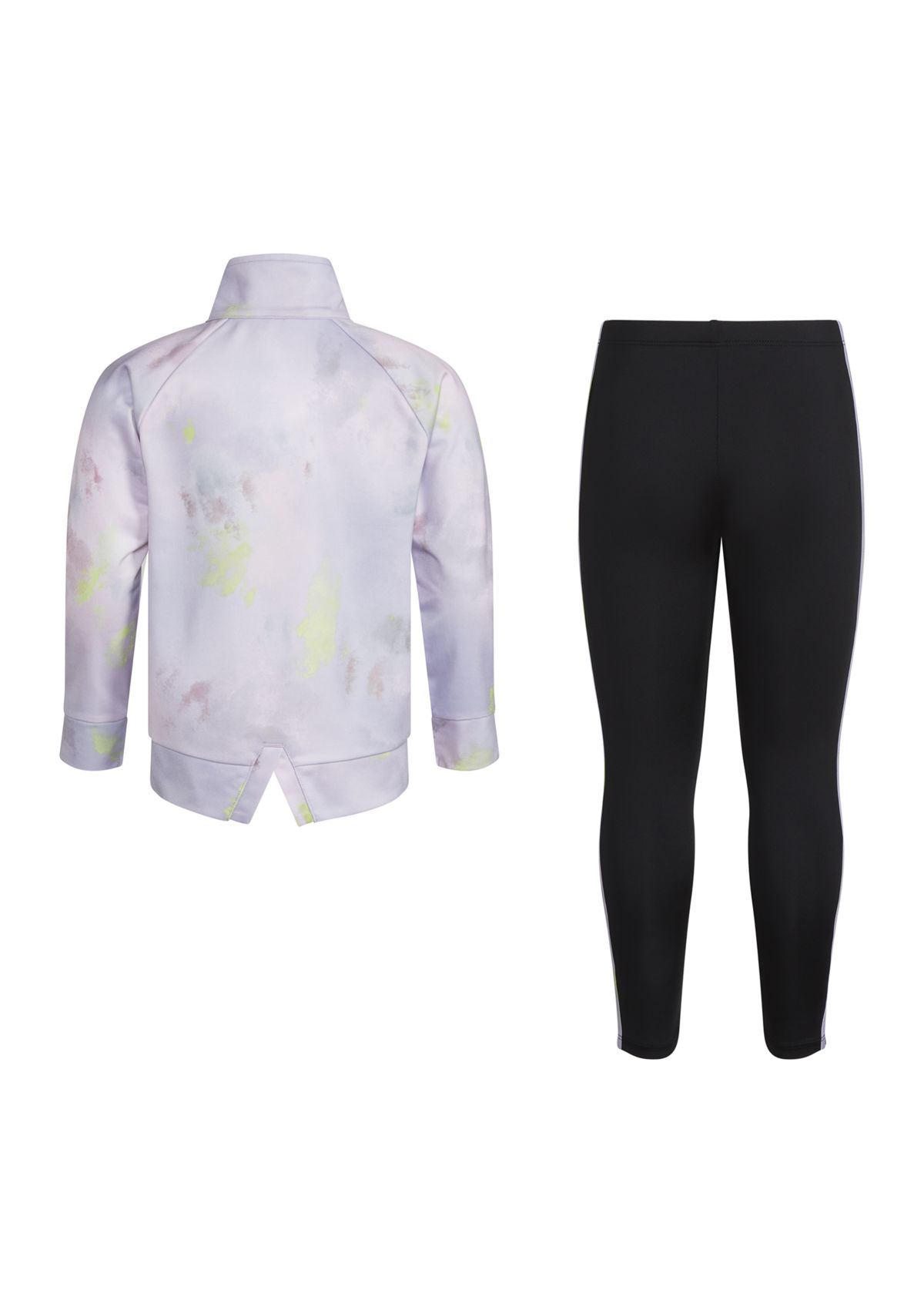 Girls 4-6x Long Sleeve Printed Jacket & Leggings Set