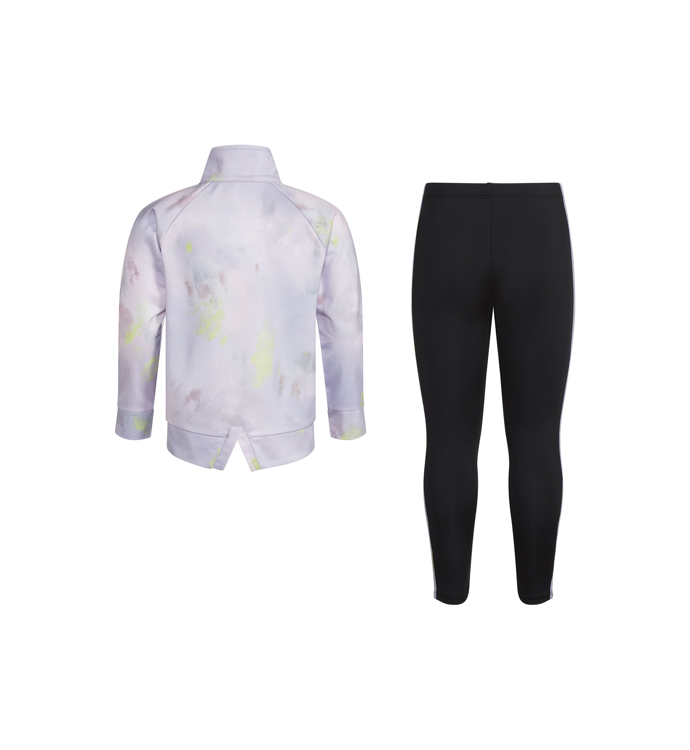 Girls 4-6x Long Sleeve Printed Jacket & Leggings Set