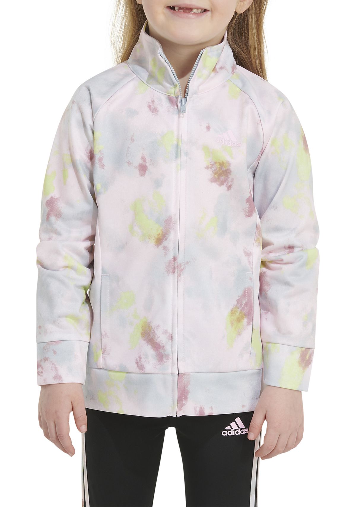 Girls 4-6x Long Sleeve Printed Jacket & Leggings Set