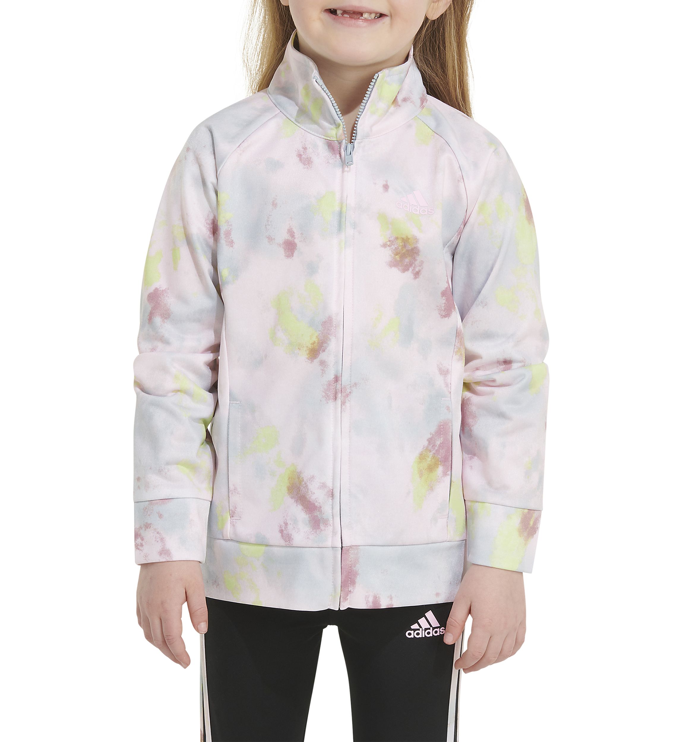 Girls 4-6x Long Sleeve Printed Jacket & Leggings Set
