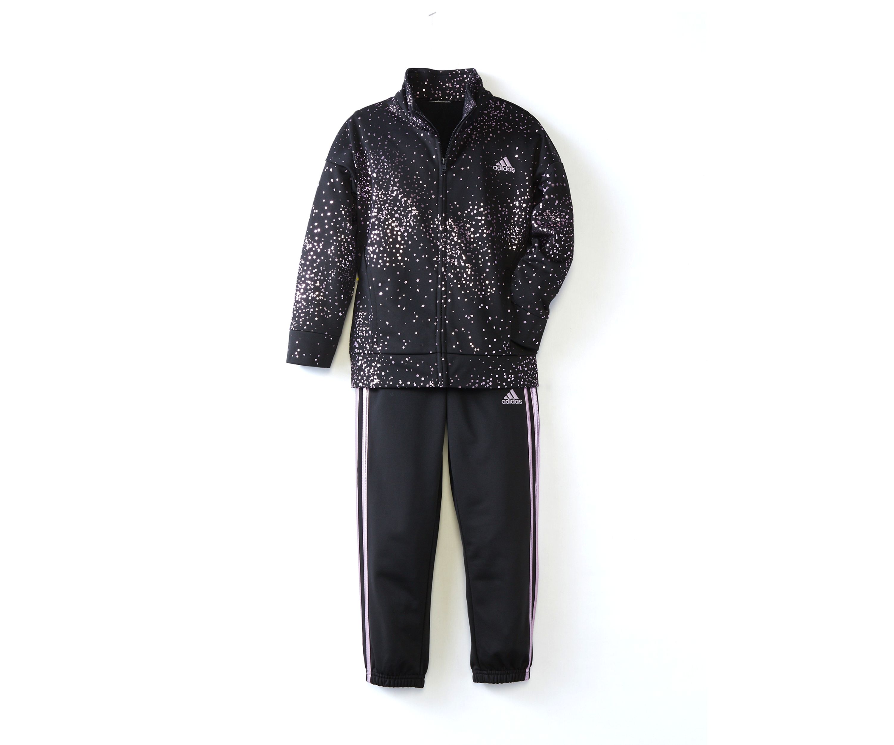 Girls 4-6x 2 Piece Long Sleeve Printed Classic Tricot Track Set