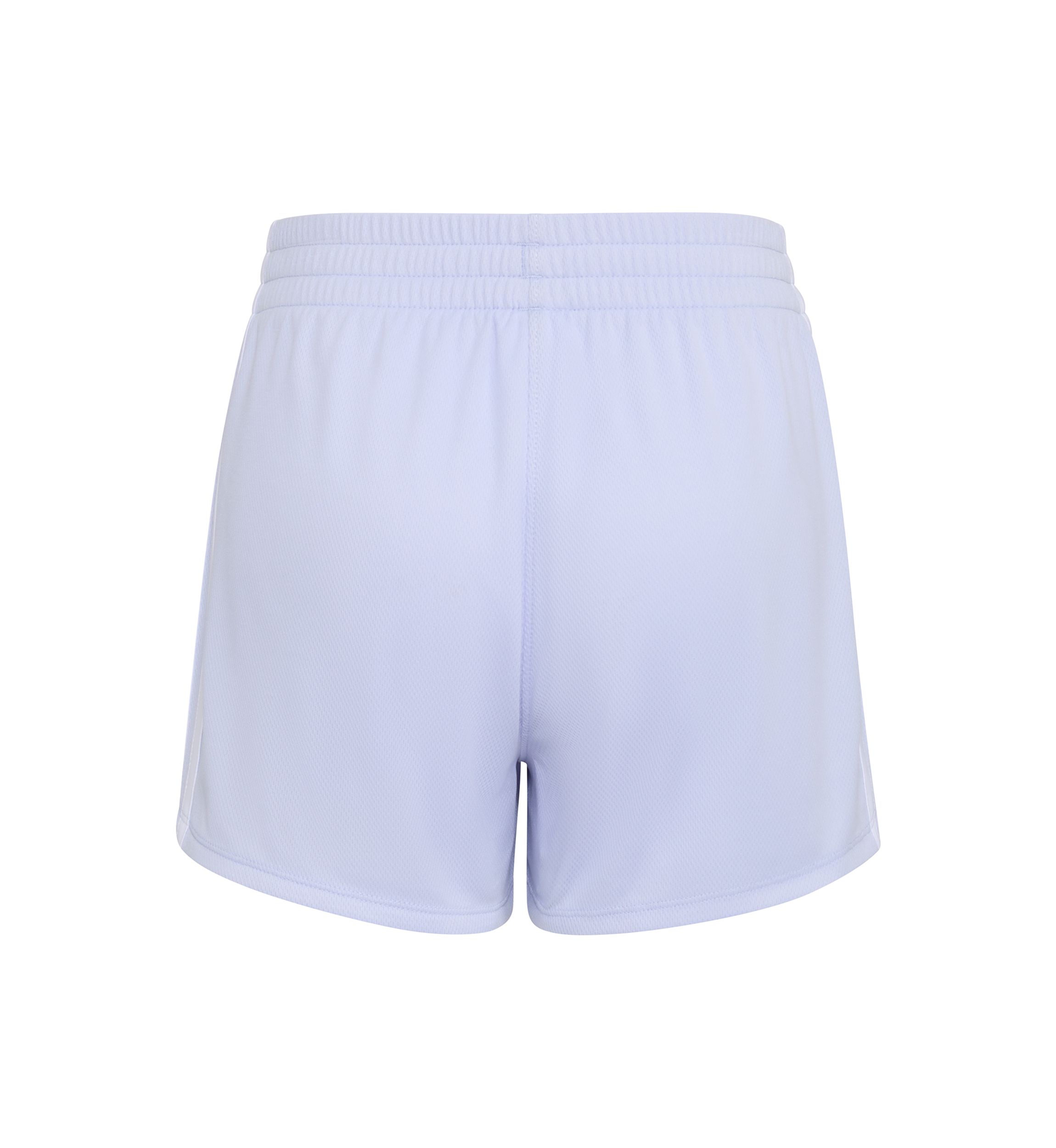 Girls 7-16 Elastic Waistband 3-Stripe Pacer Mesh Shorts