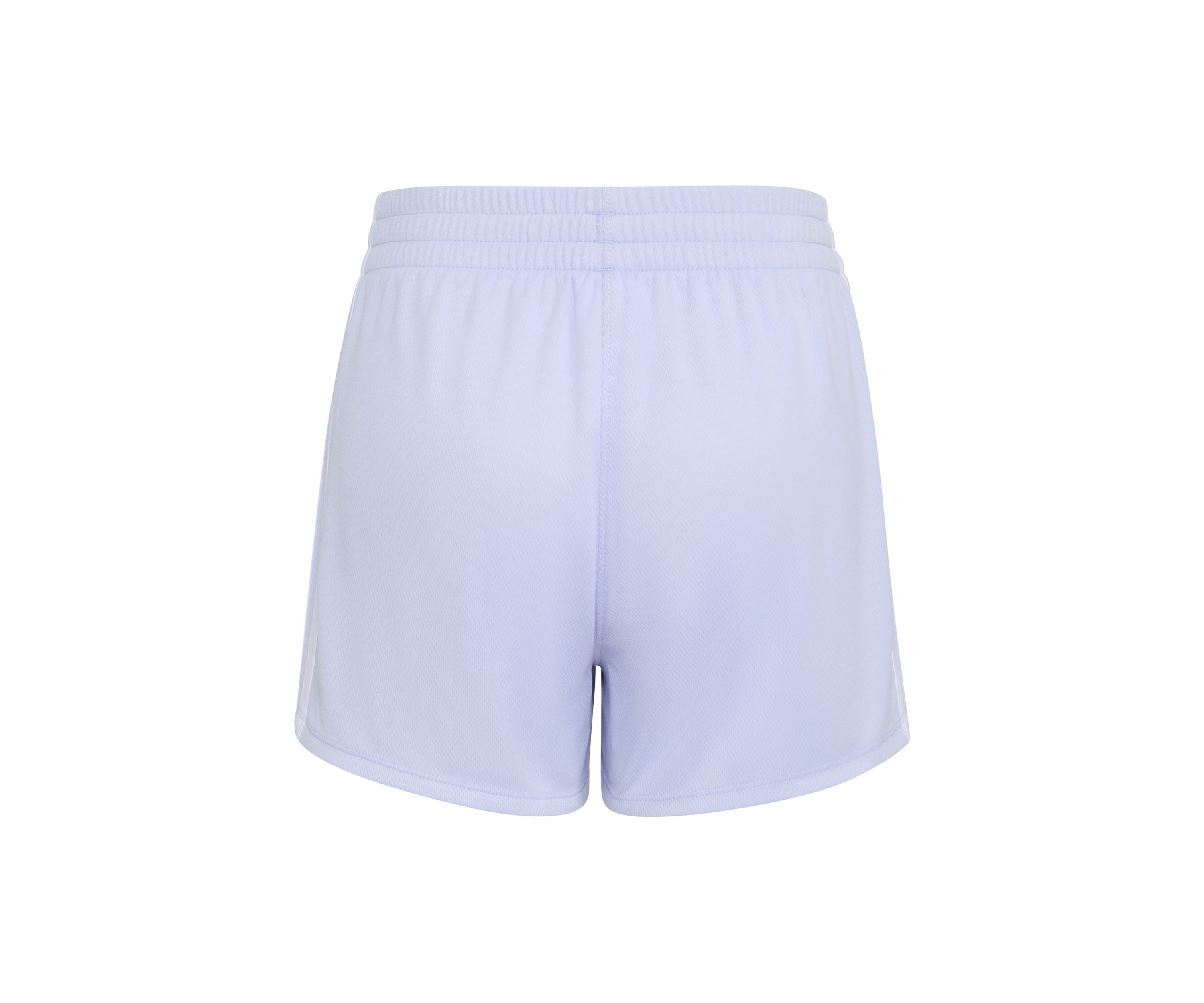 Girls 7-16 Elastic Waistband 3-Stripe Pacer Mesh Shorts
