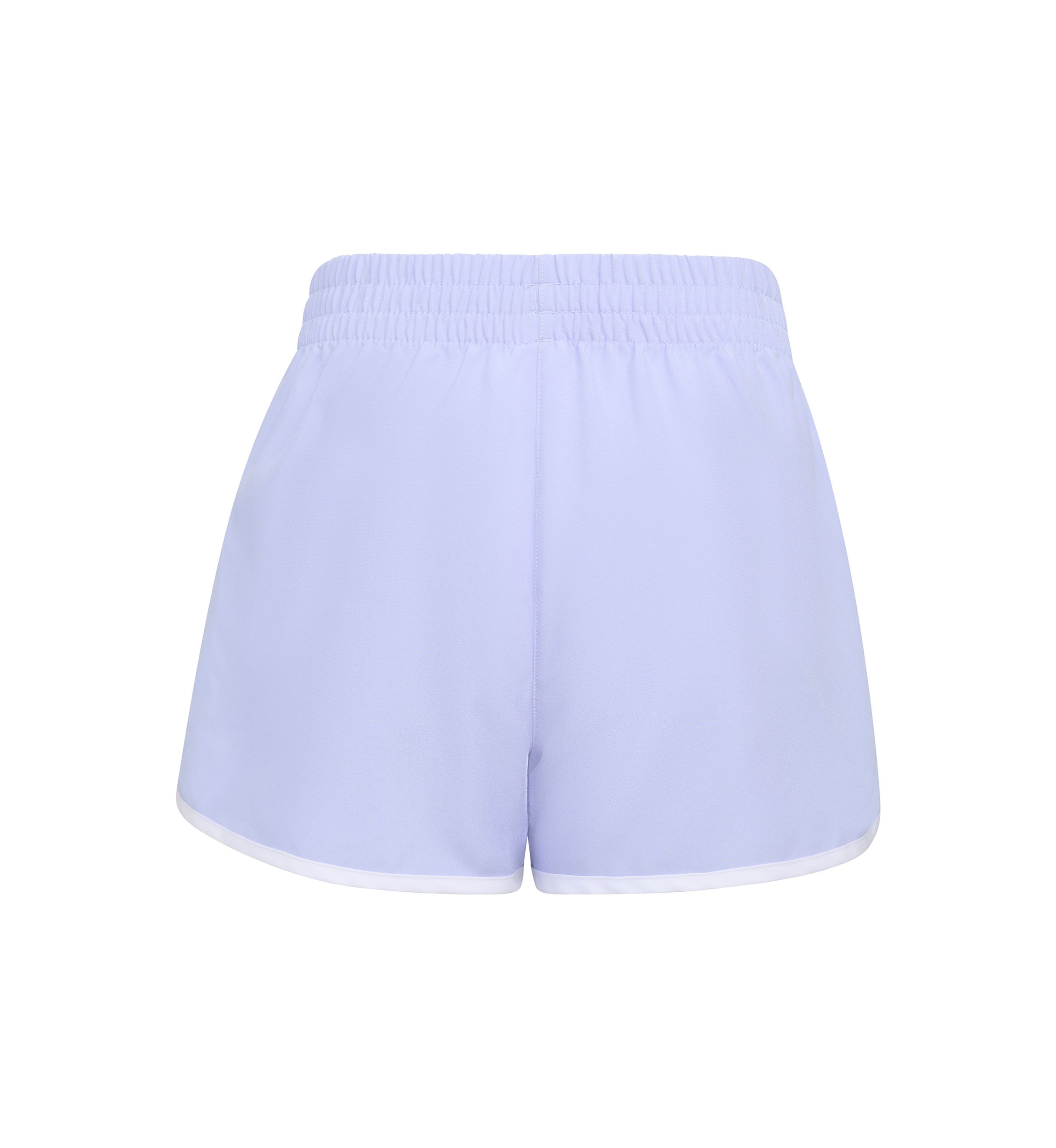 Girls 7-16 Elastic Waistband Woven Short with Binding