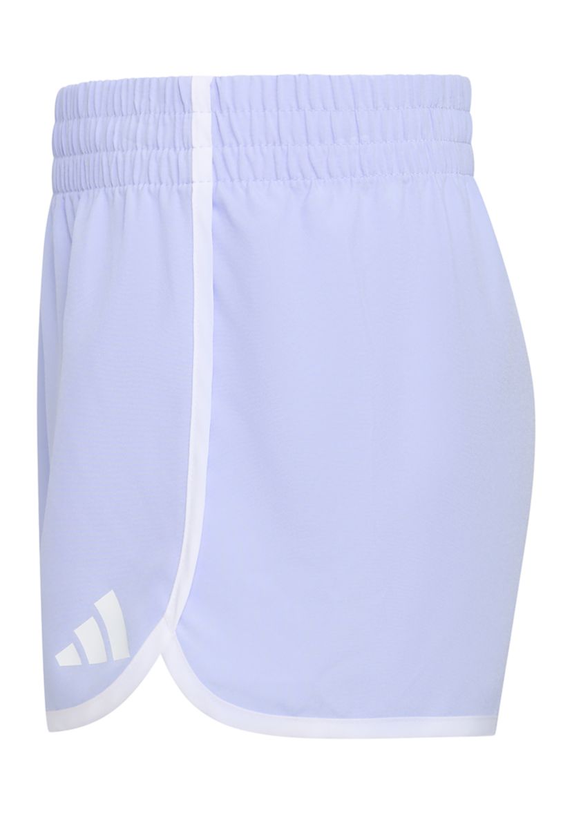 Girls 7-16 Elastic Waistband Woven Short with Binding