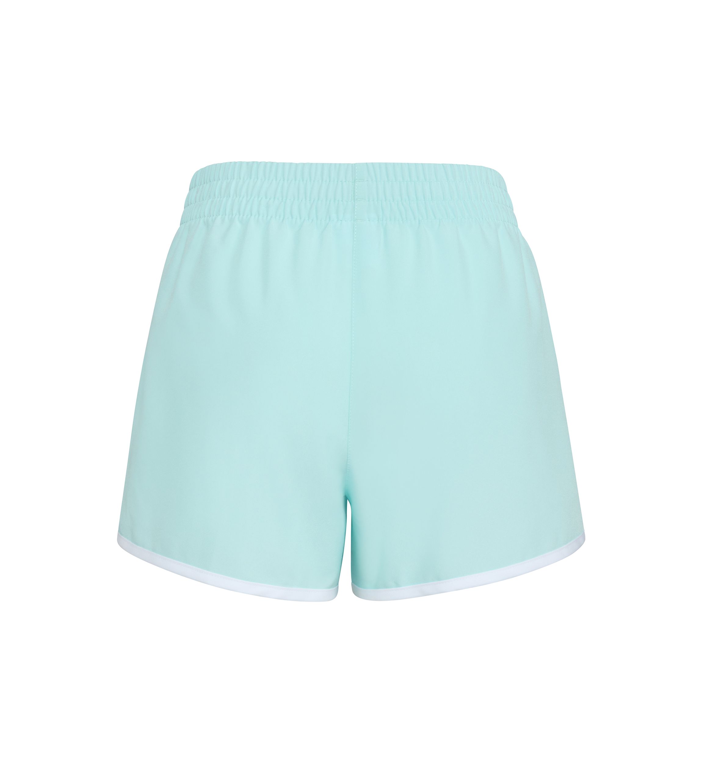 Girls 7-16 Elastic Waistband Woven Shorts with Binding