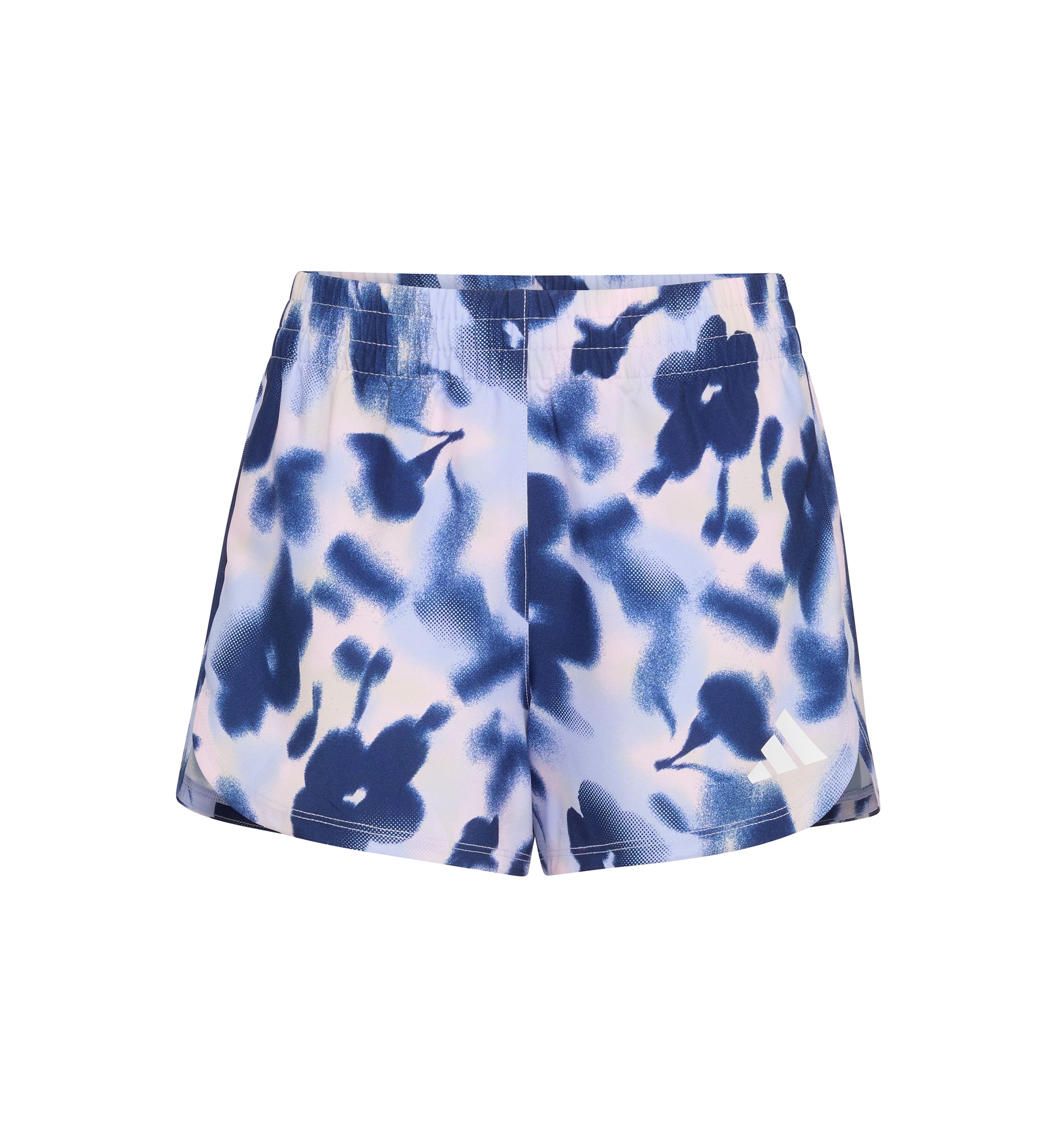 Girls 7-16 Elastic Waistband Printed Woven Pacer Shorts
