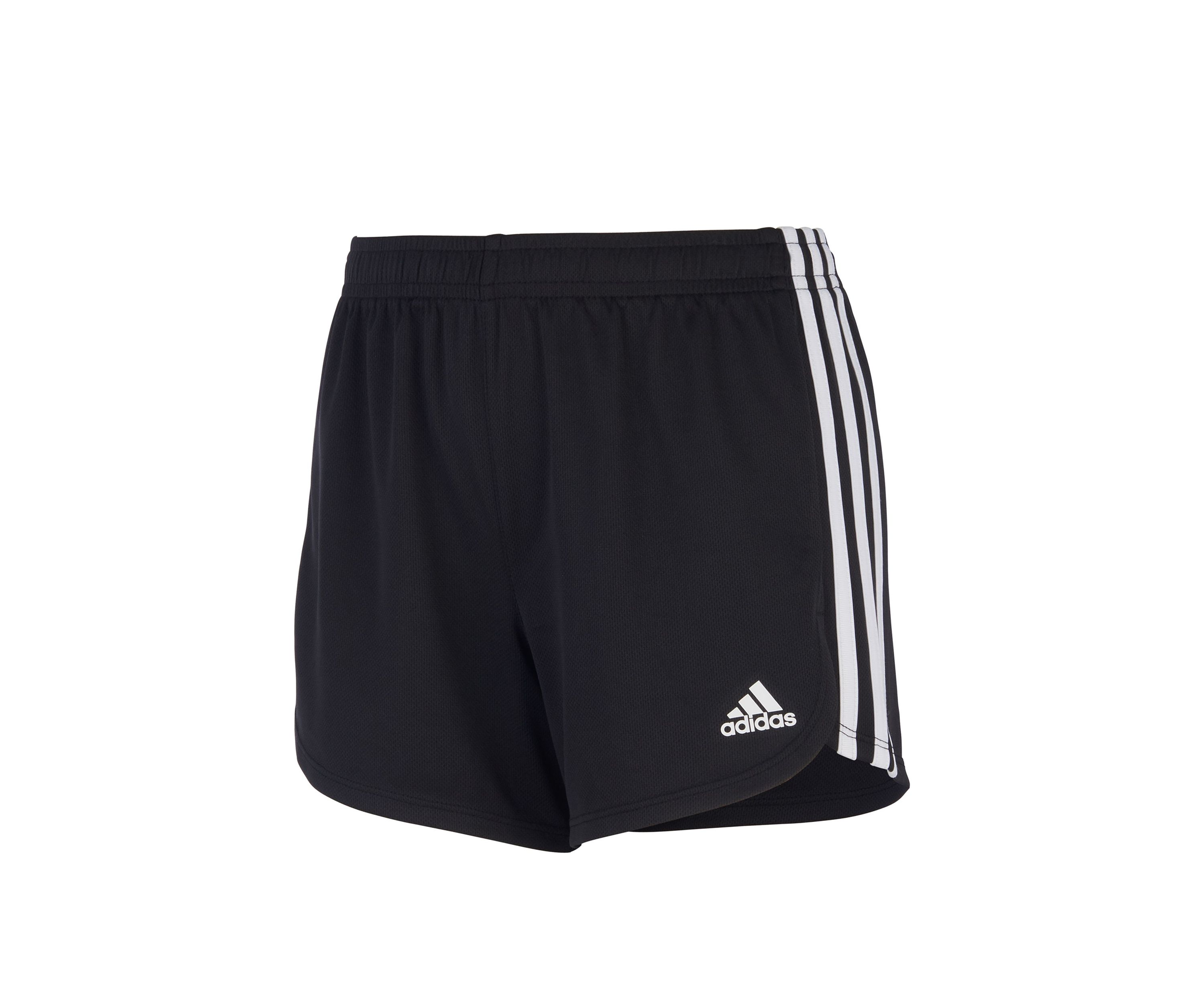 Girls 7-16 Three Stripe Mesh Shorts