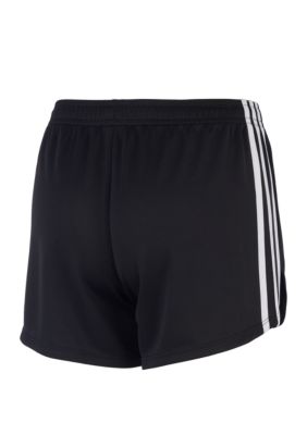 Girls 7-16 Three Stripe Mesh Shorts