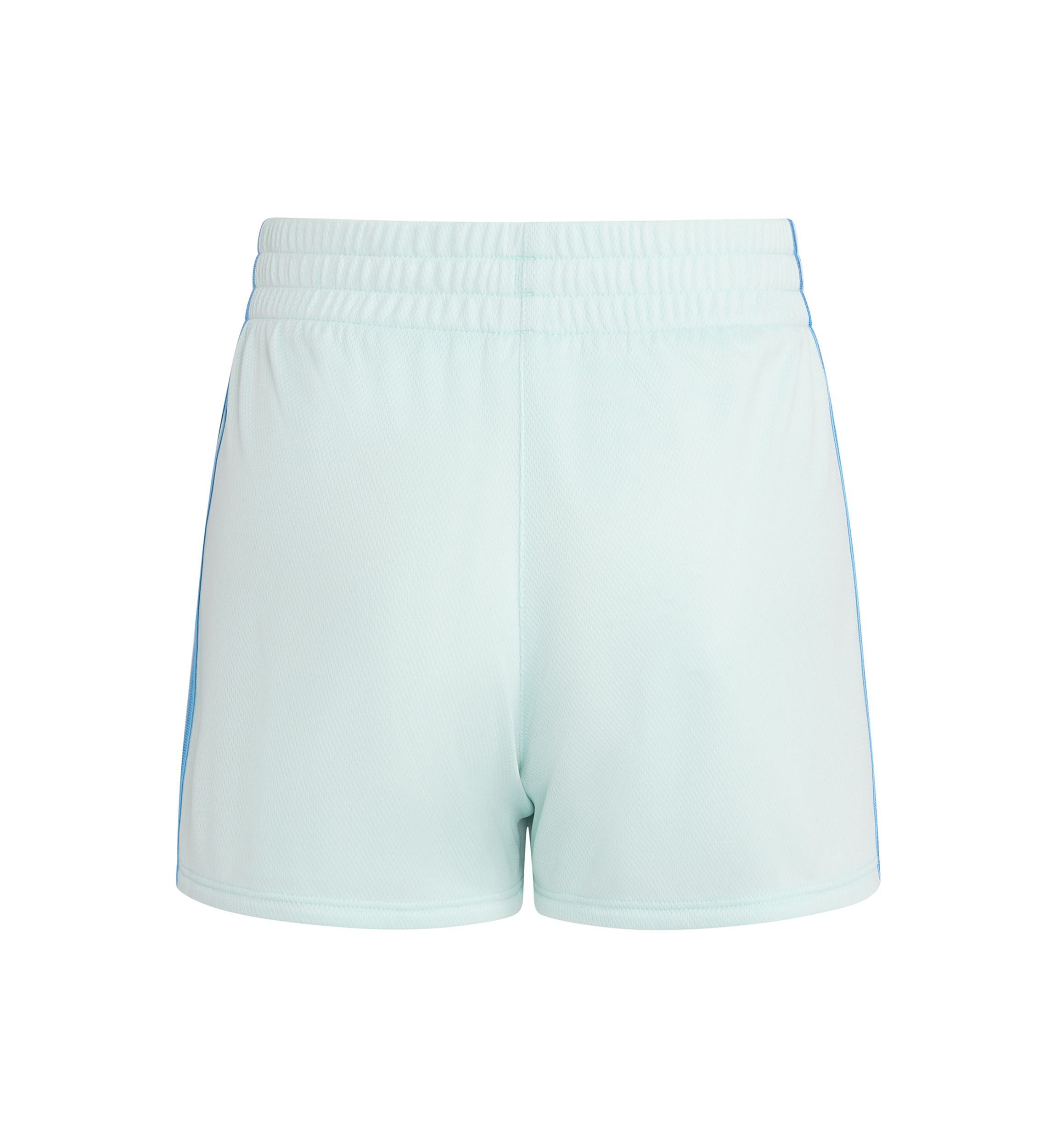 Girls 7-16 Elastic Waistband 3 Stripe Pacer Mesh Shorts
