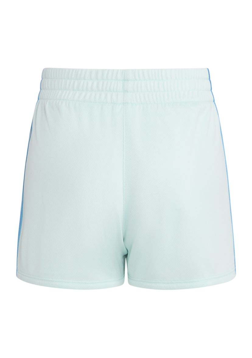 Girls 7-16 Elastic Waistband 3 Stripe Pacer Mesh Shorts