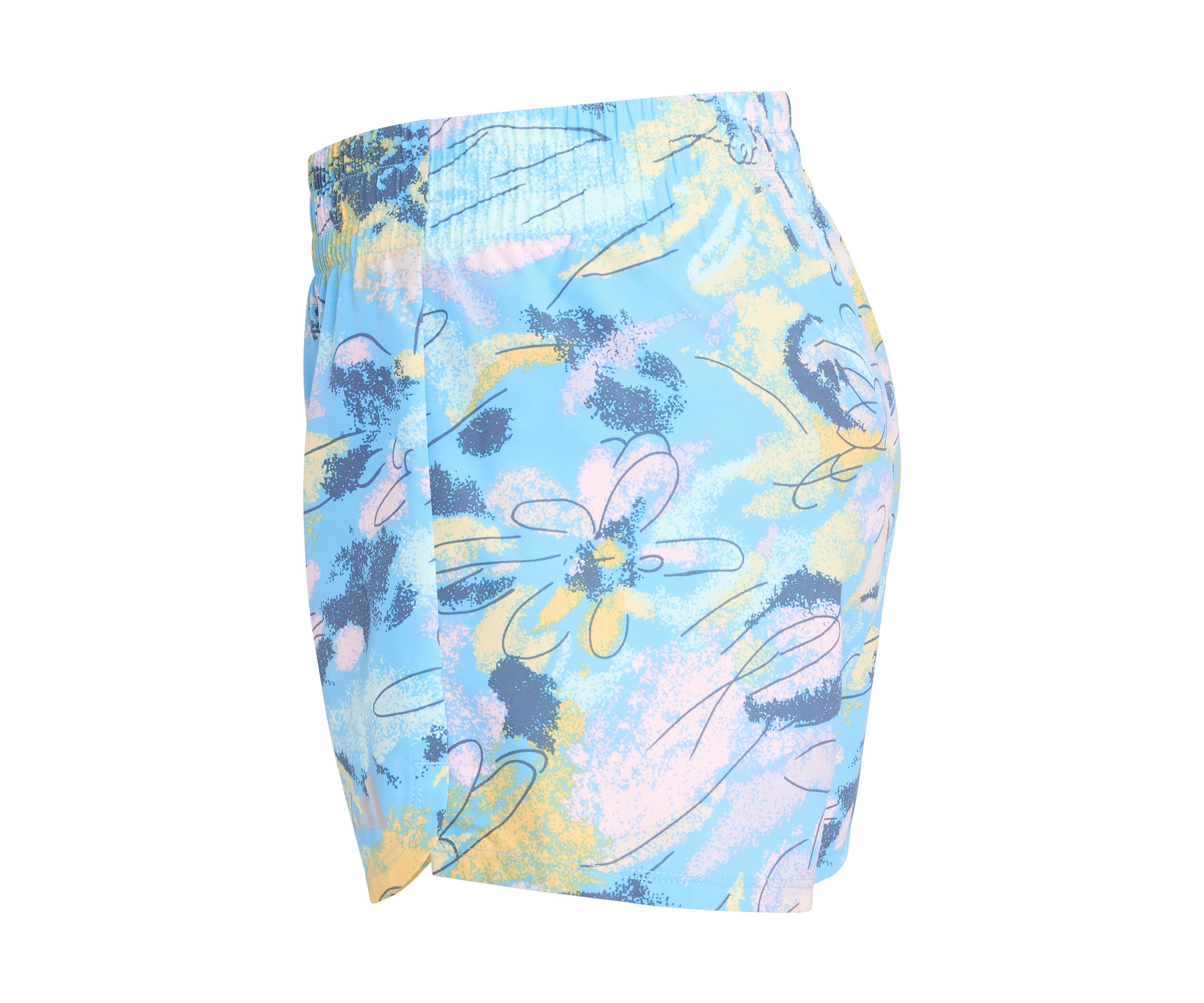 Girls 7-16 AEROREADY® Elastic Waistband Printed Woven Pacer Shorts