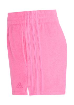 Girls 7-16 Elastic Waistband Terry Cloth All Day Shorts