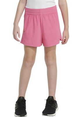 Girls 7-16 Elastic Waistband Terry Cloth All Day Shorts