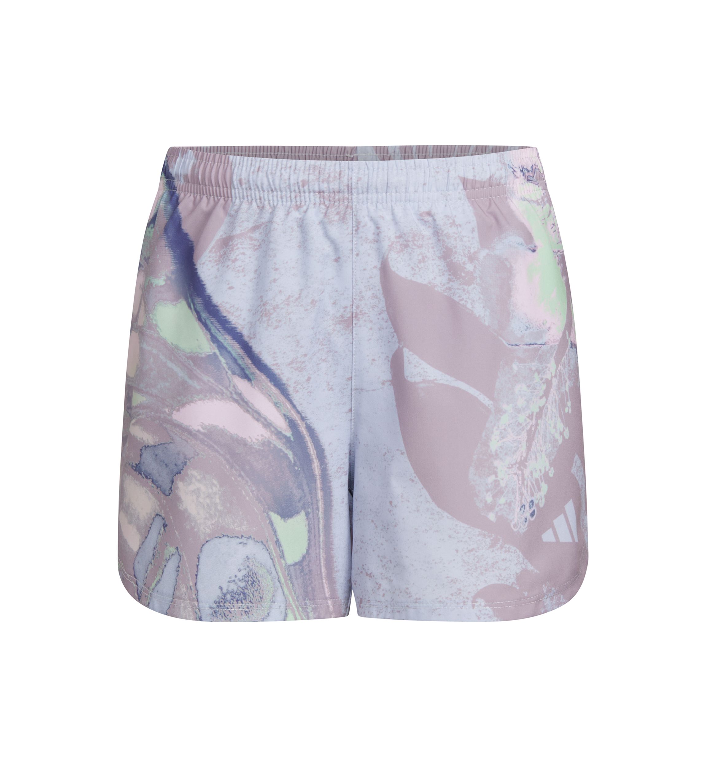 Girls 7-16 AEROREADY® Elastic Waistband Sublimated No Side Seam Shorts