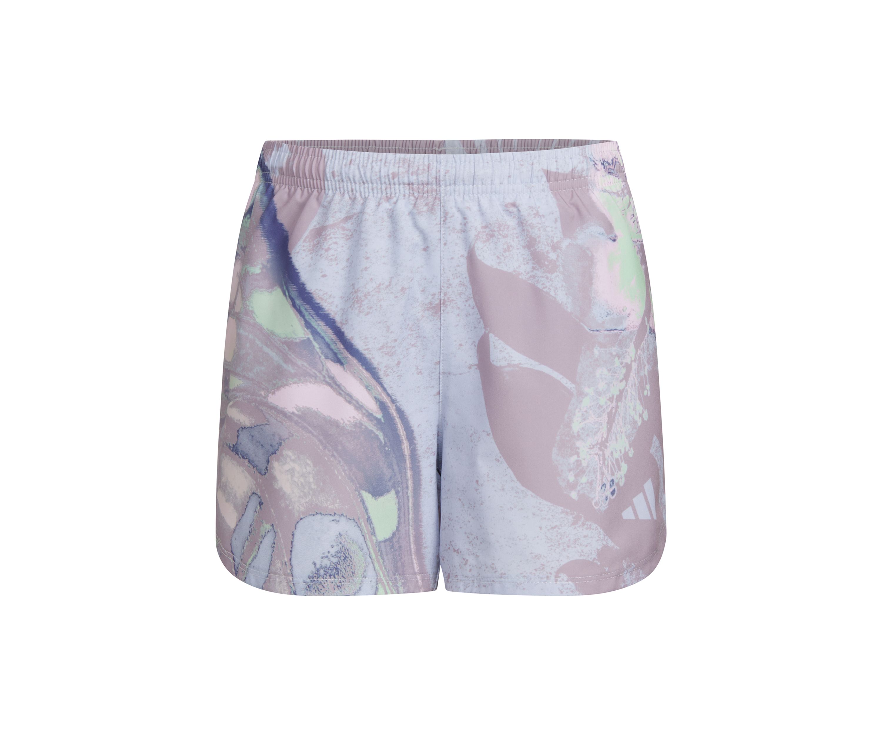 Girls 7-16 AEROREADY® Elastic Waistband Sublimated No Side Seam Shorts