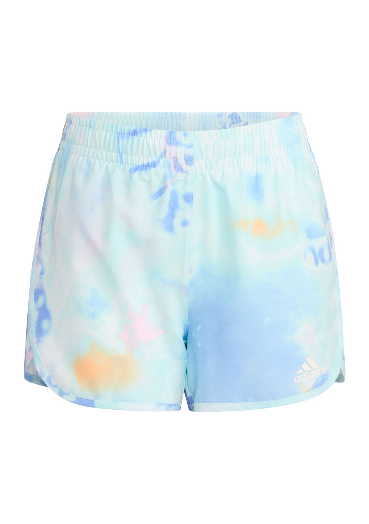 Girls 7-16 Elastic Waistband Printed Retro Woven Shorts