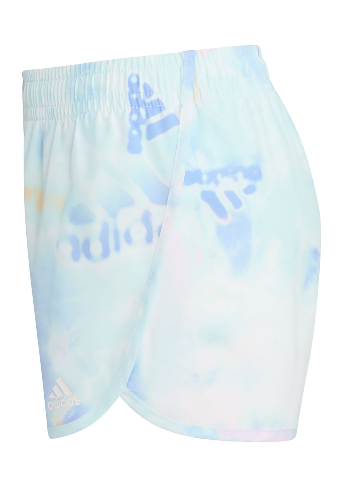 Girls 7-16 Elastic Waistband Printed Retro Woven Shorts