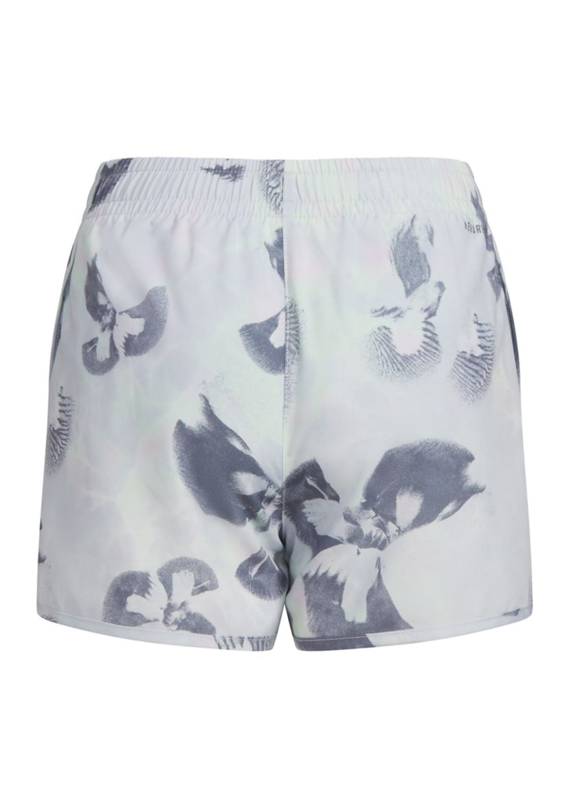 Girls 7-16 Elastic Waistband Printed Retro Woven Shorts