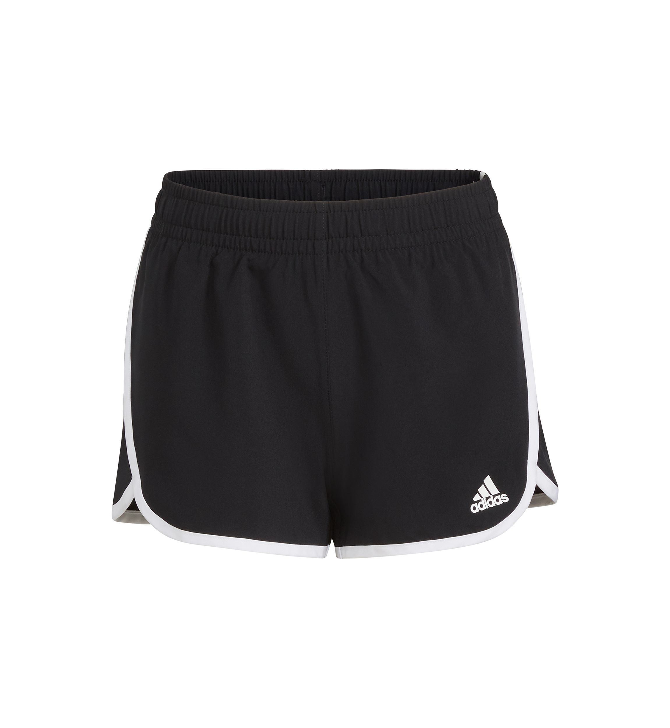 Girls 7-16 AEROREADY® Elastic Waistband Printed Woven Pacer Shorts