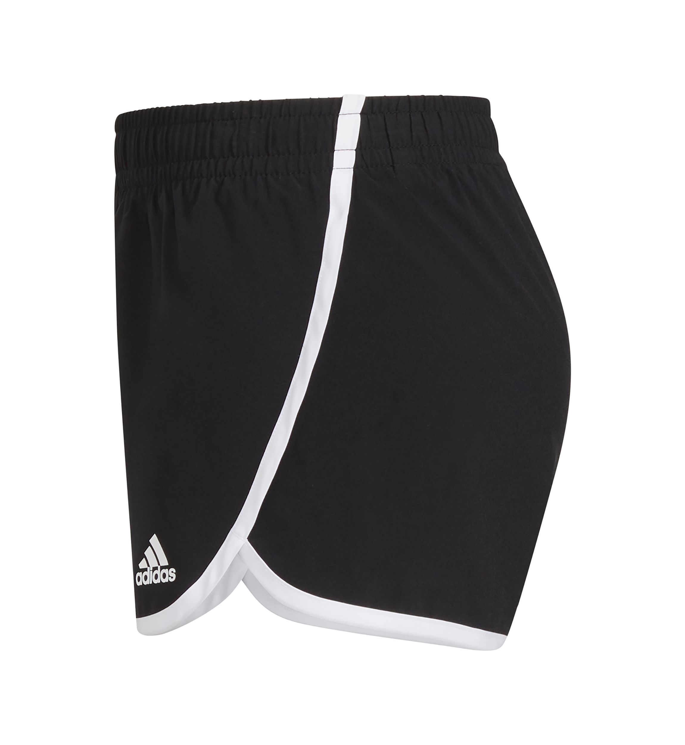 Girls 7-16 AEROREADY® Elastic Waistband Printed Woven Pacer Shorts