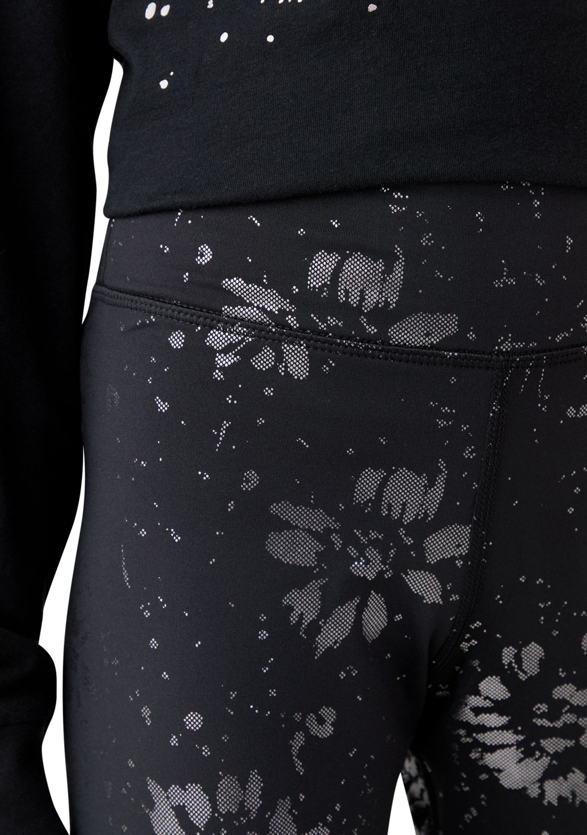 Girls 7-16 Cozy Foil Leggings