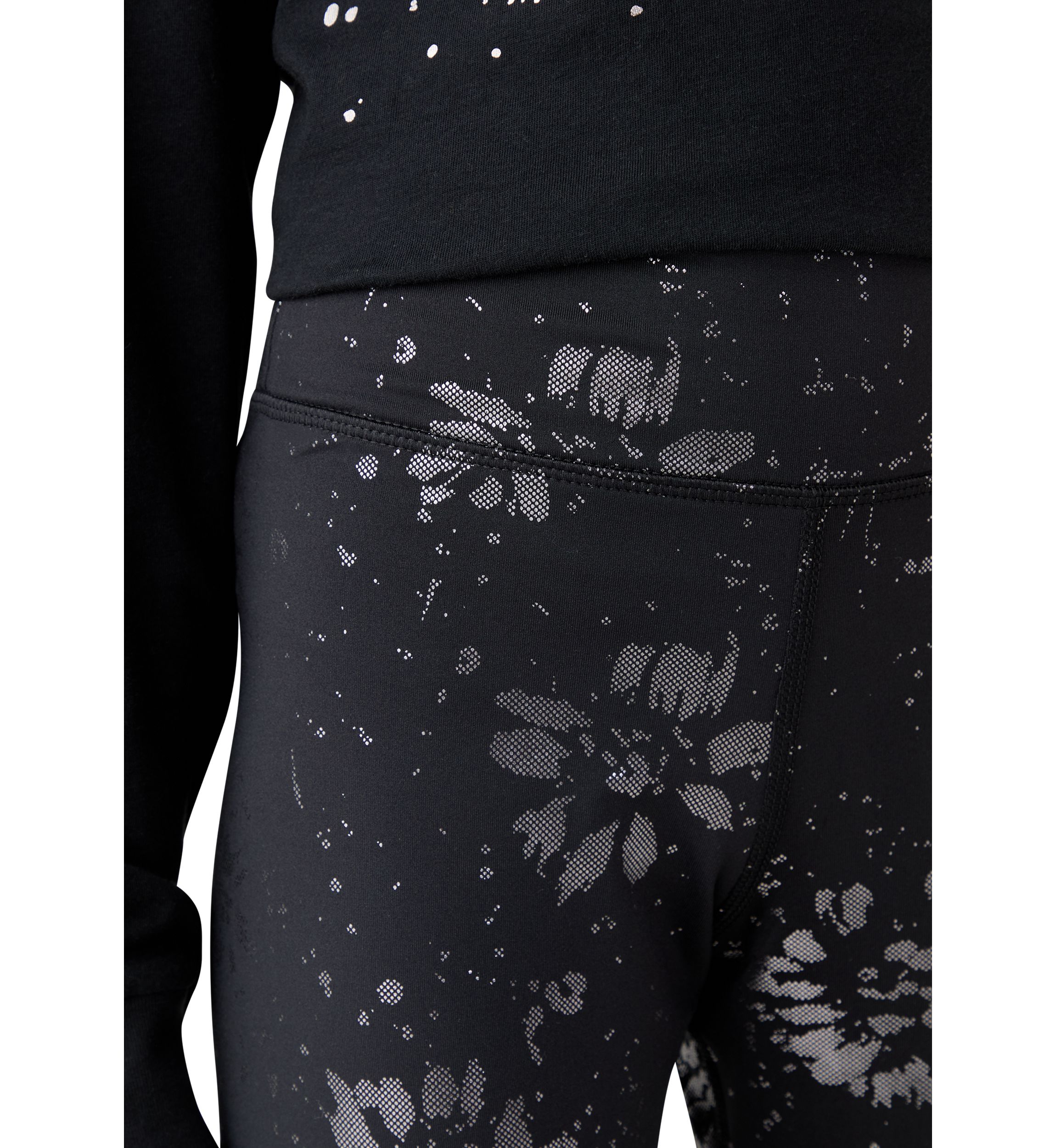 Girls 7-16 Cozy Foil Leggings