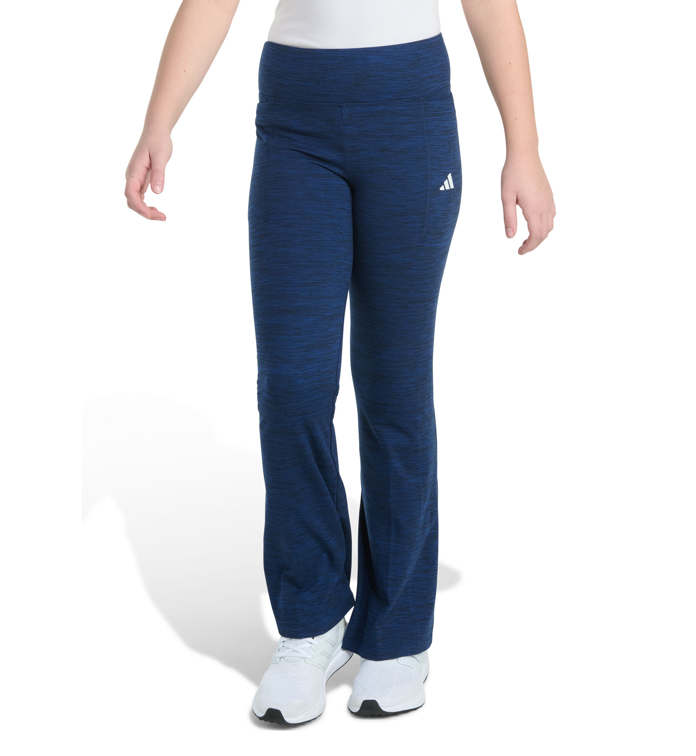 Girls 7-16 Mélange Flare Leg Pants
