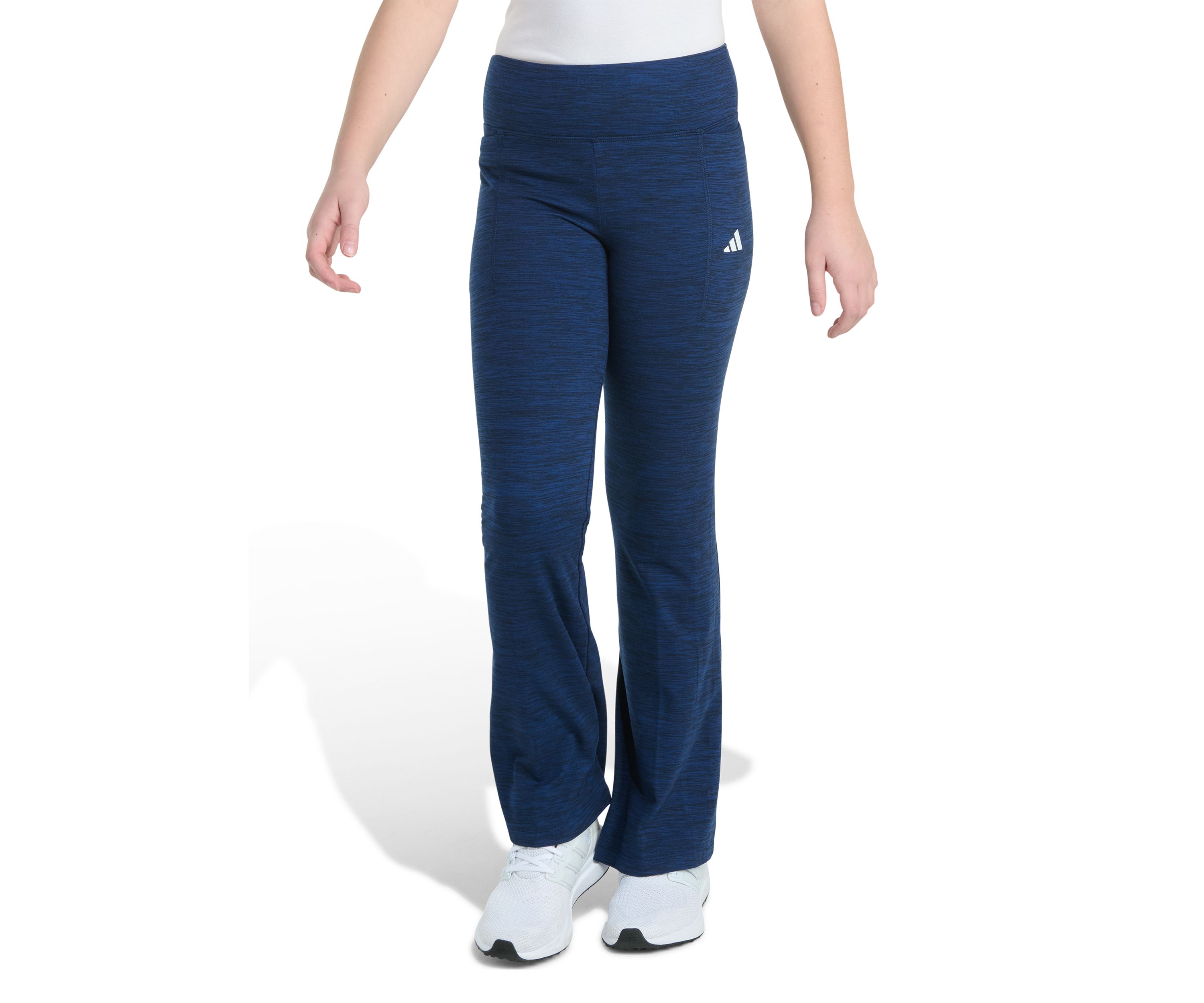 Girls 7-16 Mélange Flare Leg Pants