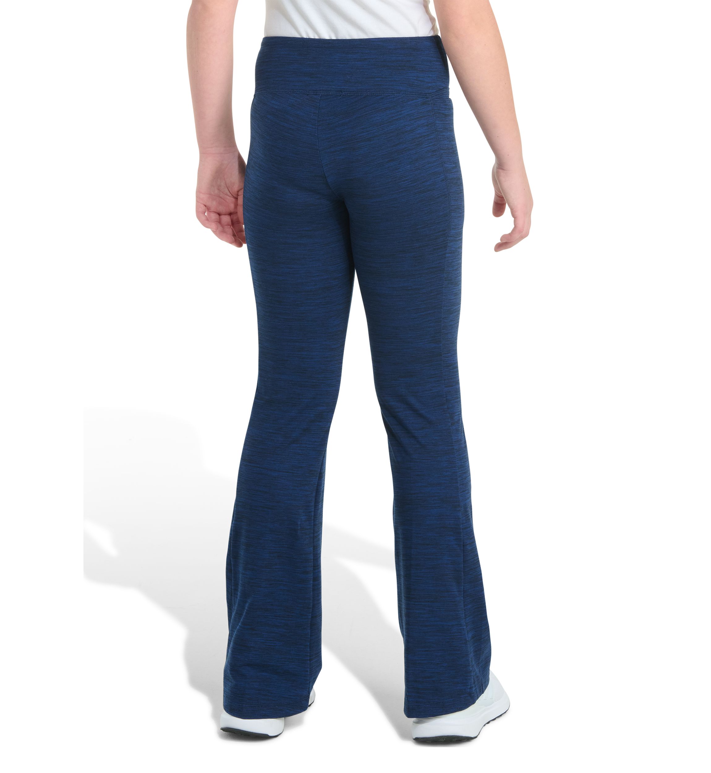 Girls 7-16 Mélange Flare Leg Pants