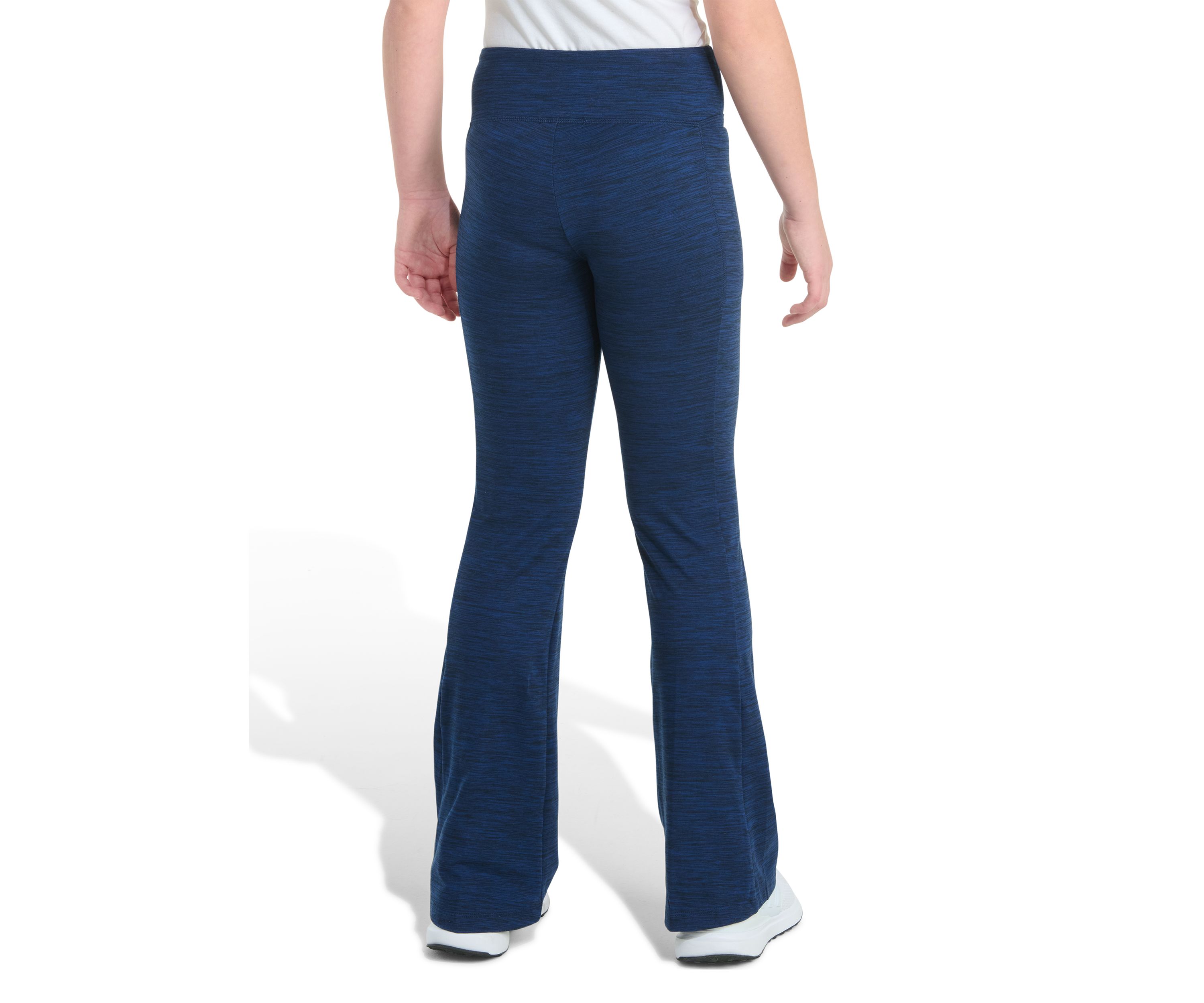 Girls 7-16 Mélange Flare Leg Pants