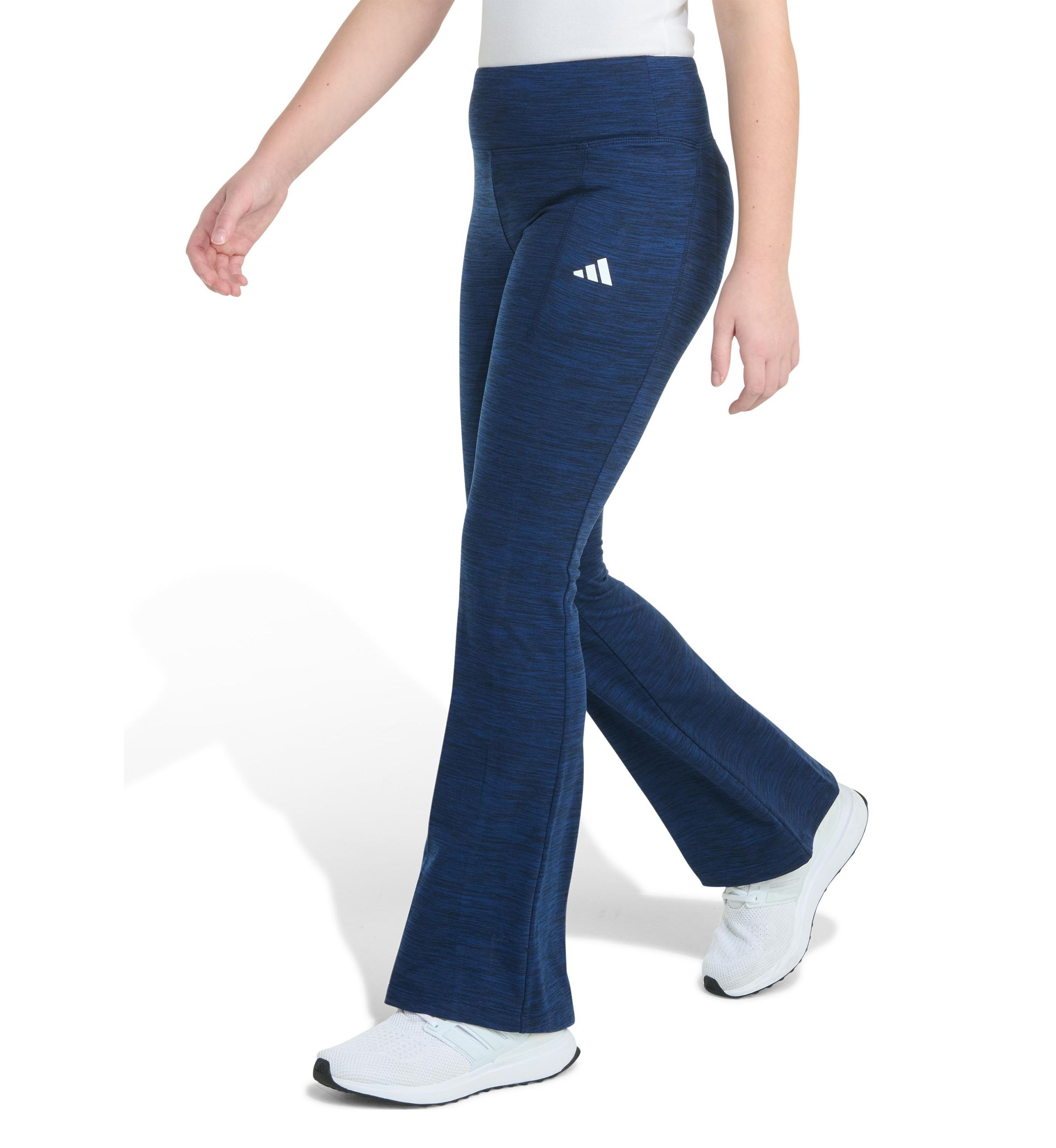 Girls 7-16 Mélange Flare Leg Pants