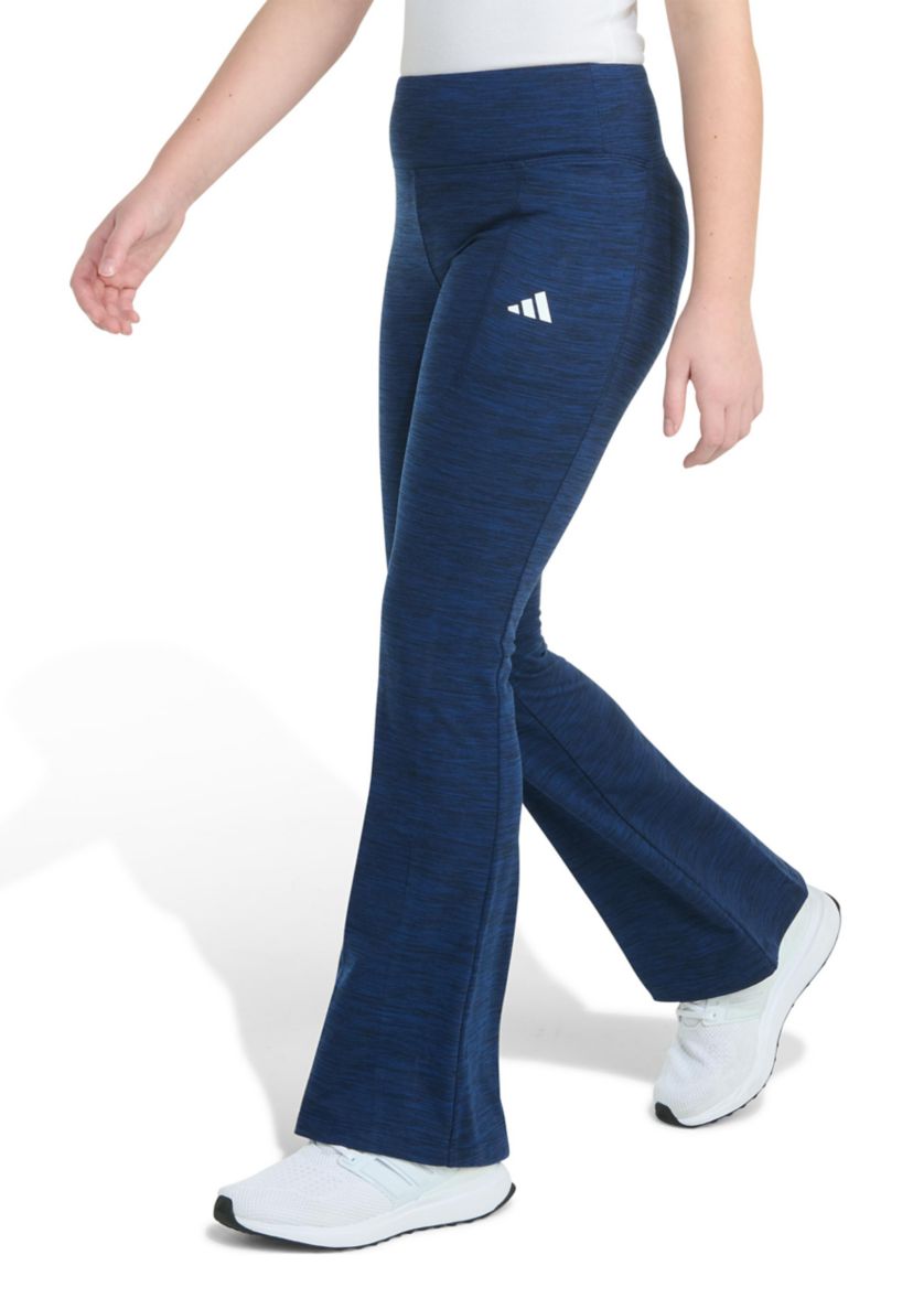 Girls 7-16 Mélange Flare Leg Pants