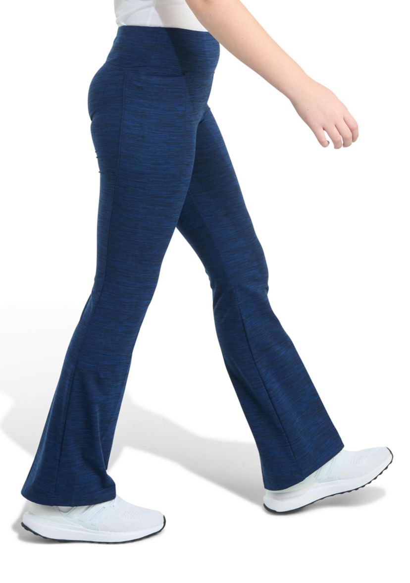 Girls 7-16 Mélange Flare Leg Pants