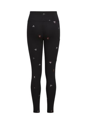 Girls 7-16 Printed Cell Phone Pocket Tights